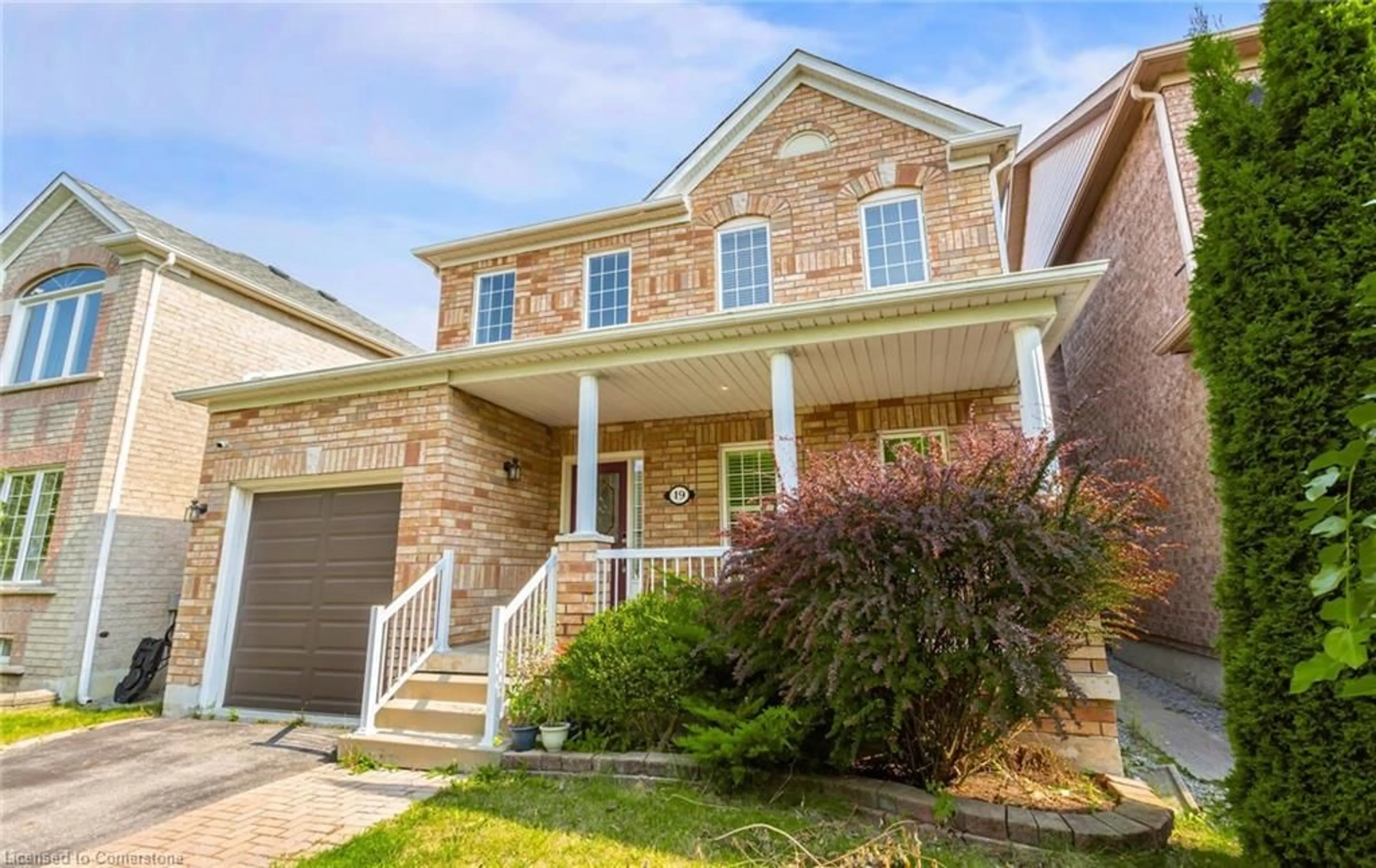 Home with brick exterior material for 19 Osmond Appleton Rd, Markham Ontario L6E 1R5