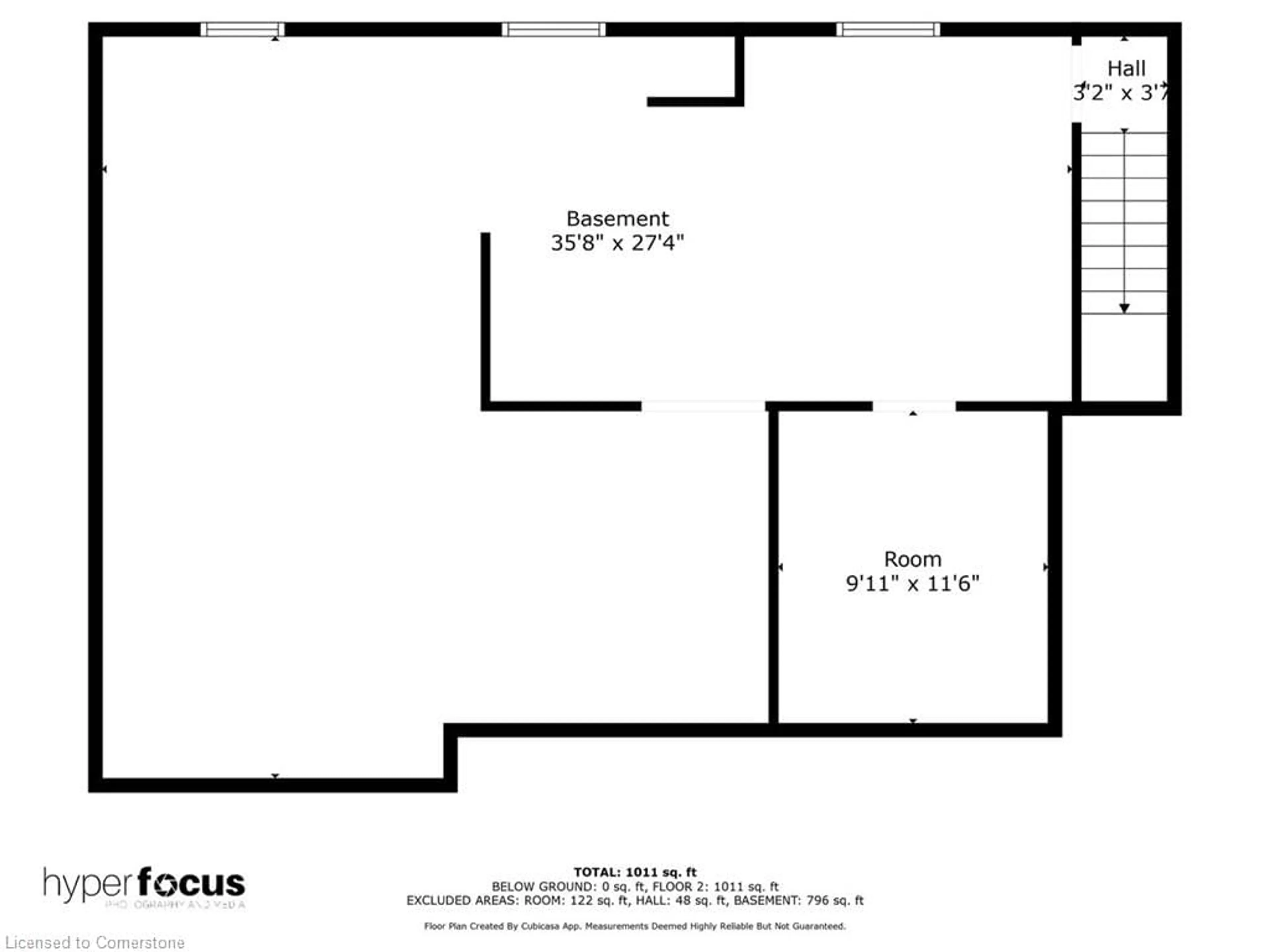 Floor plan for 24 Peel St, Jarvis Ontario N0A 1J0