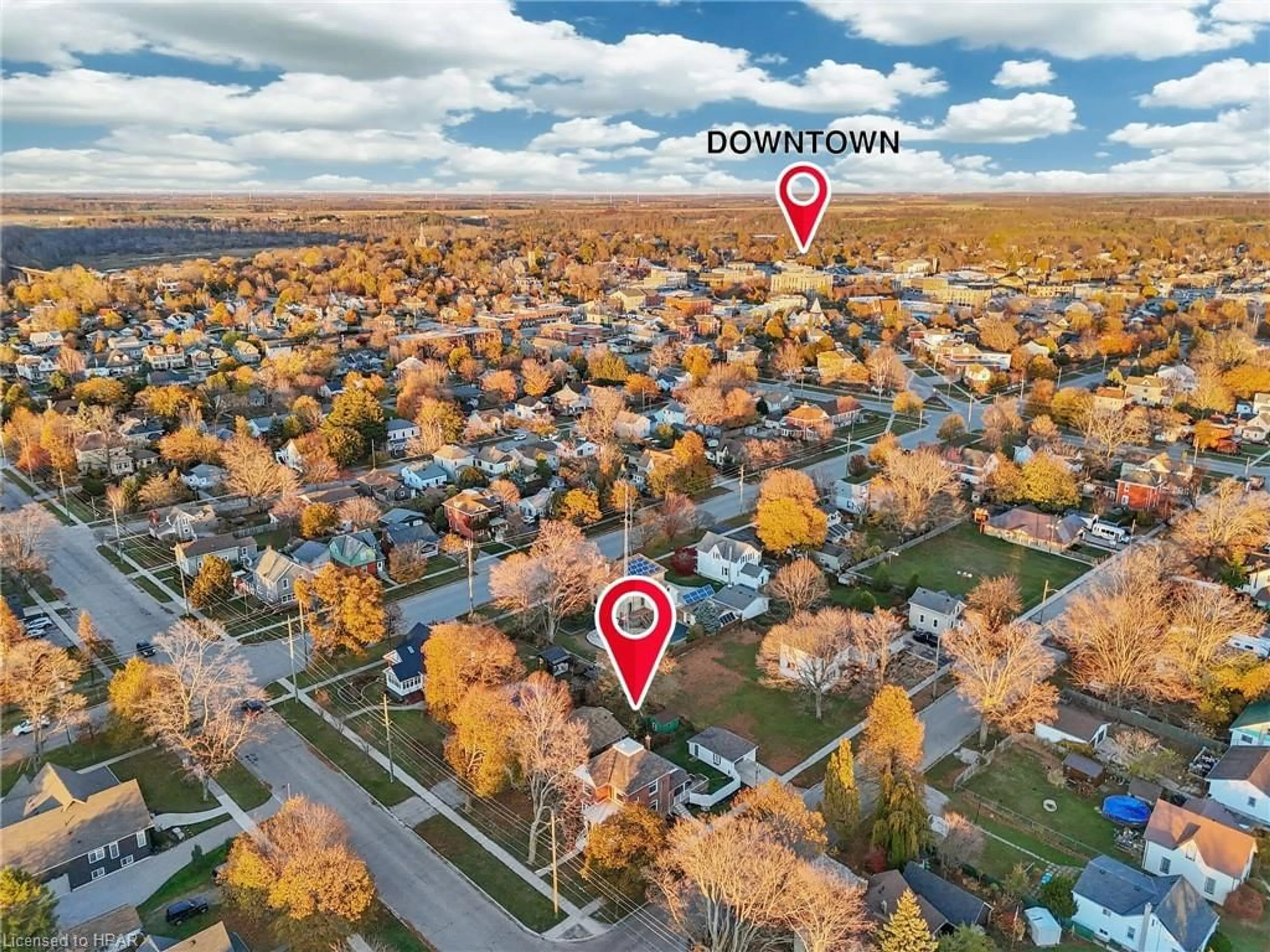 Picture of a map for 91 Wellington St, Goderich Ontario N7A 3S8