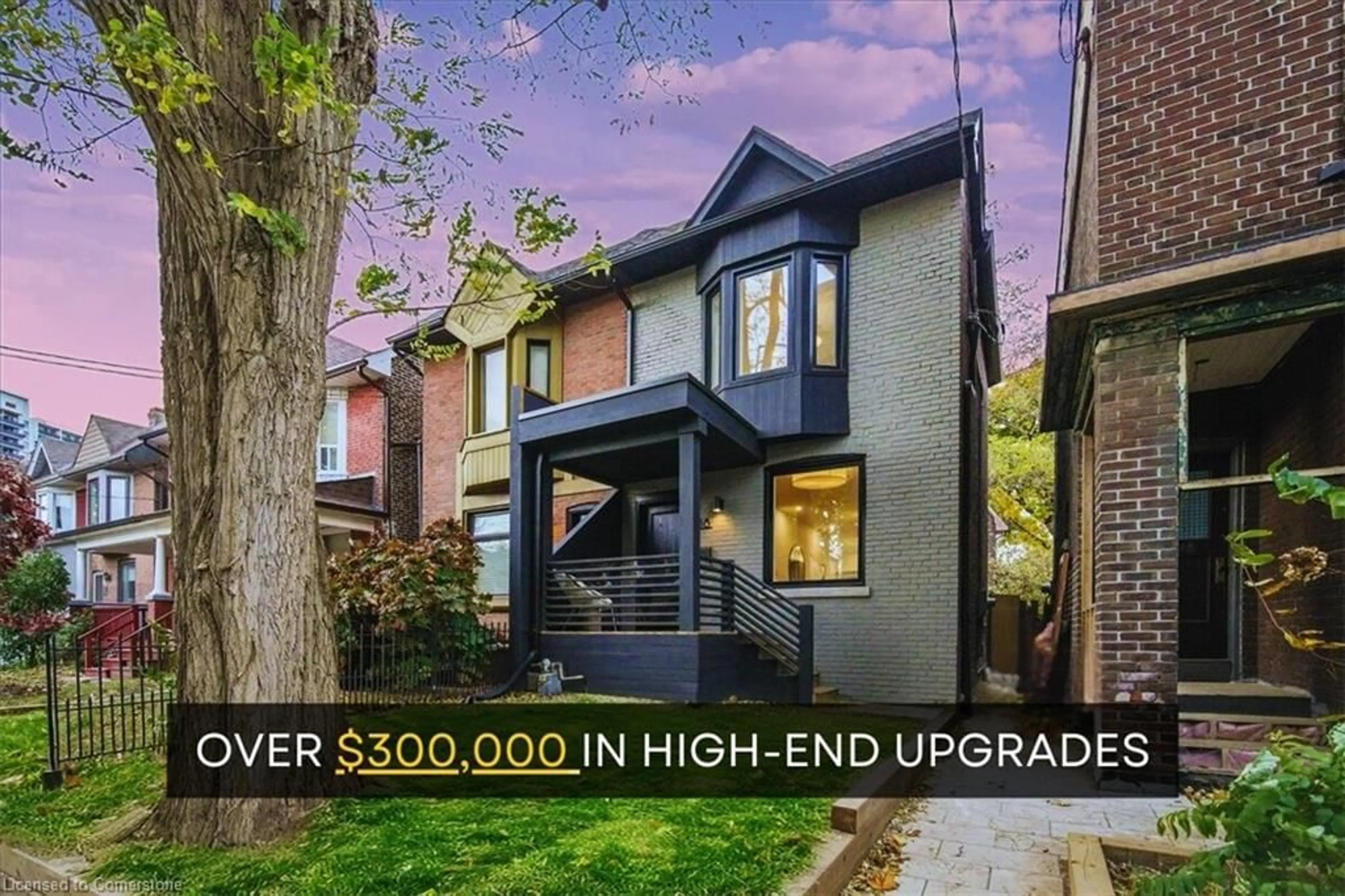 Home with brick exterior material for 118 Cambridge Ave, Toronto Ontario M4K 2L6