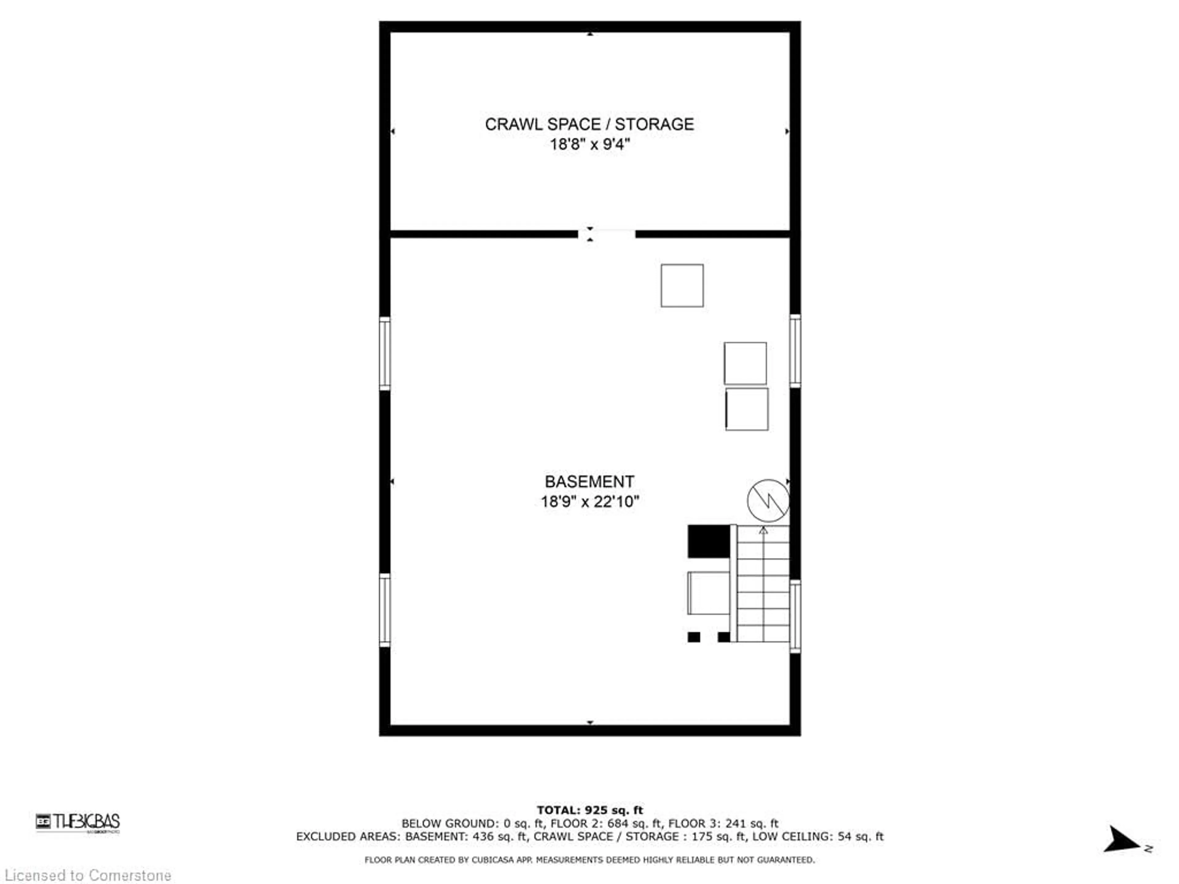 Floor plan for 24 Stafford St, Woodstock Ontario N4S 3Z6