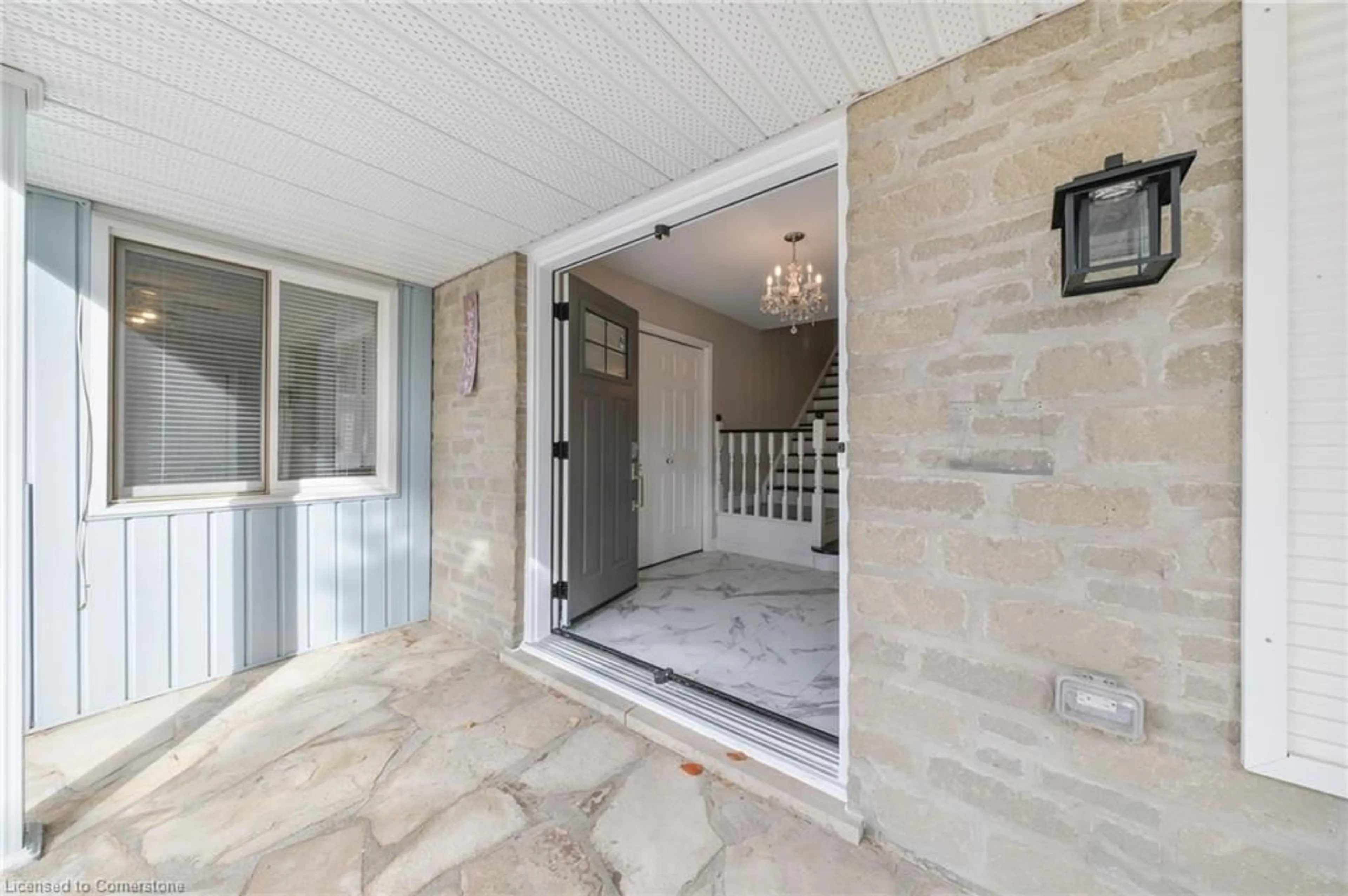 Indoor entryway, cement floor for 245 Stadacona Ave, Ancaster Ontario L9G 3X5