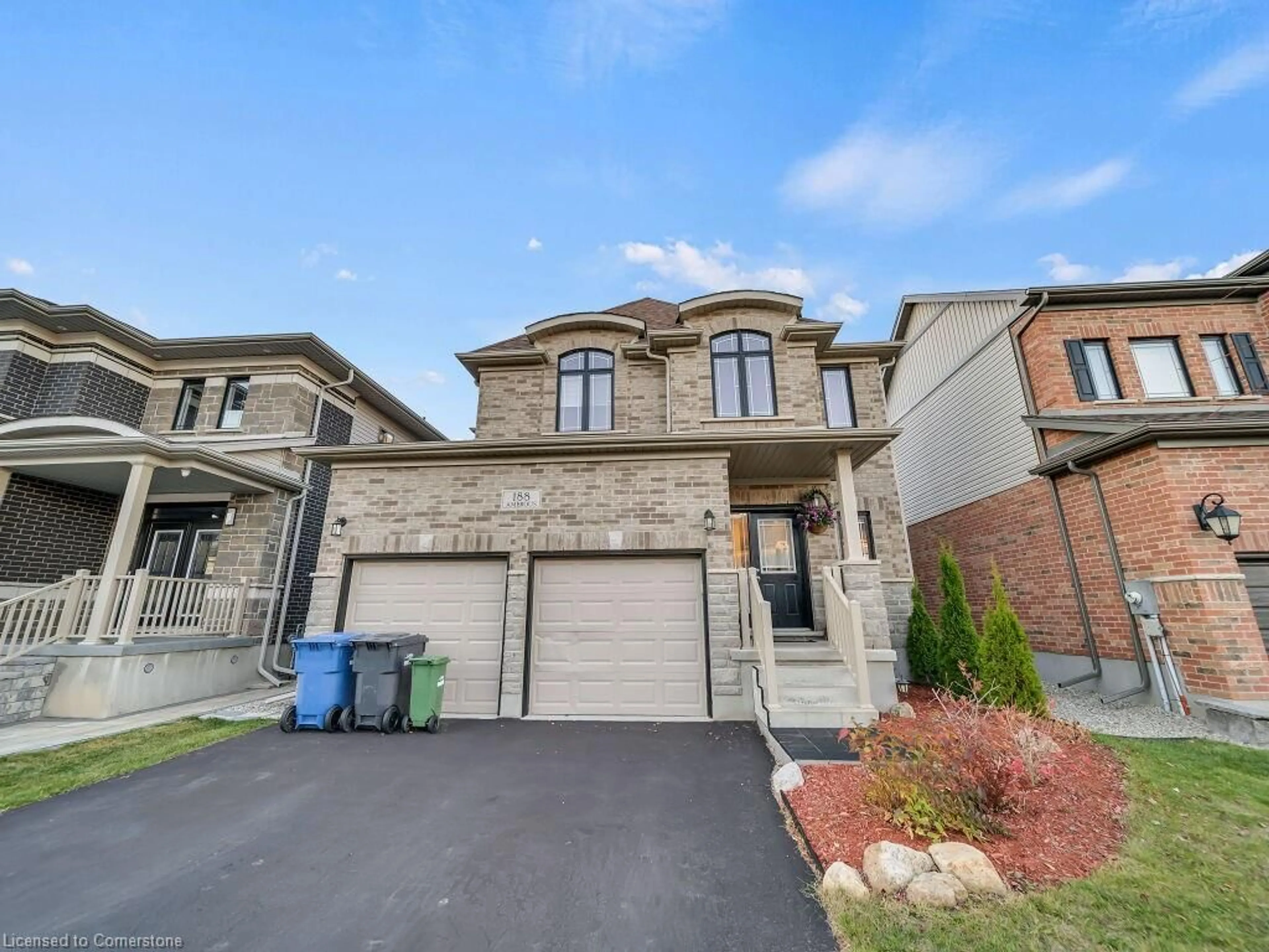 Frontside or backside of a home, the street view for 188 Ambrous Cres, Guelph Ontario N1G 0G3