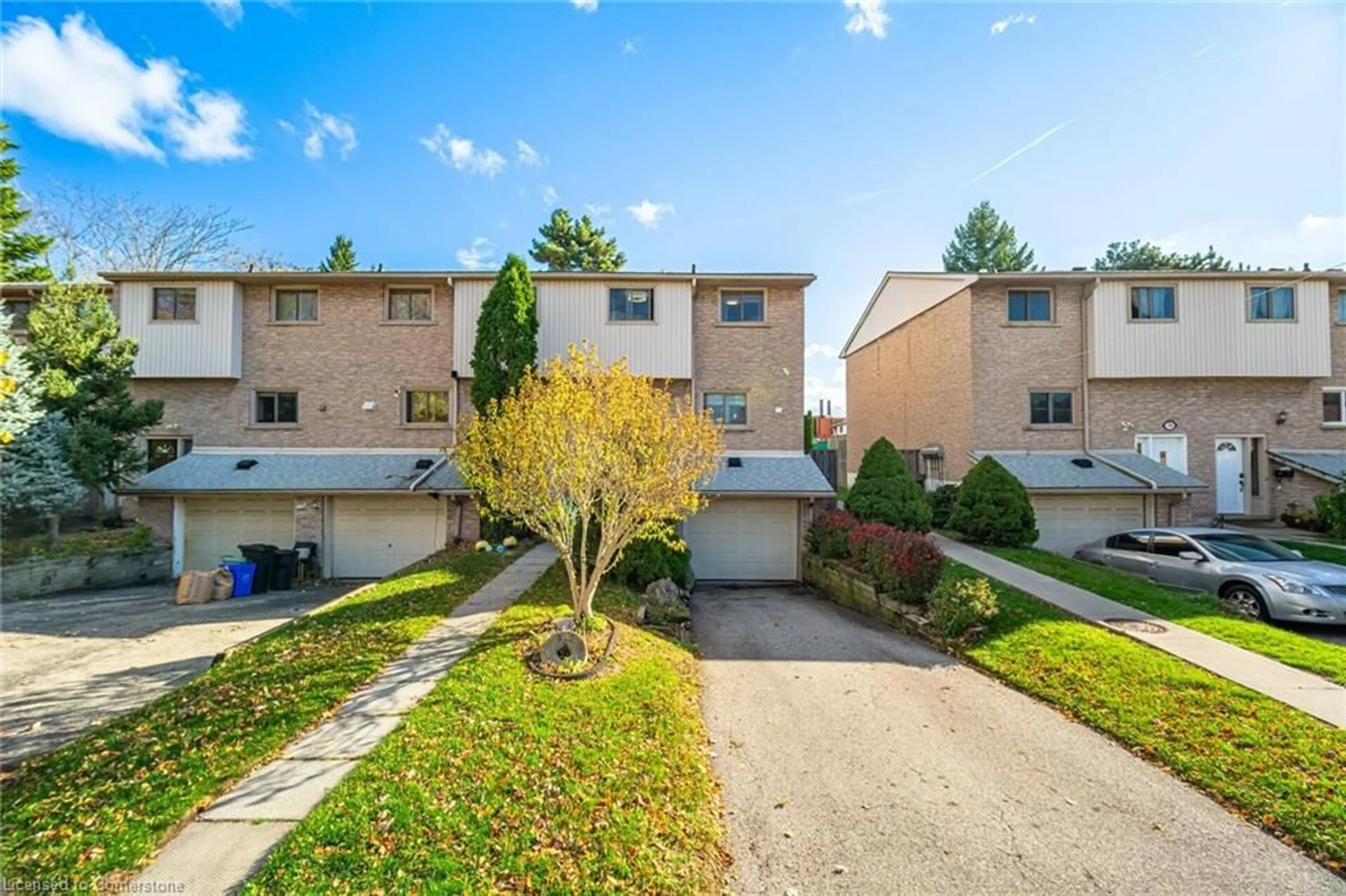 A pic from exterior of the house or condo, the fenced backyard for 342 Catharine St, Hamilton Ontario L8L 8A1