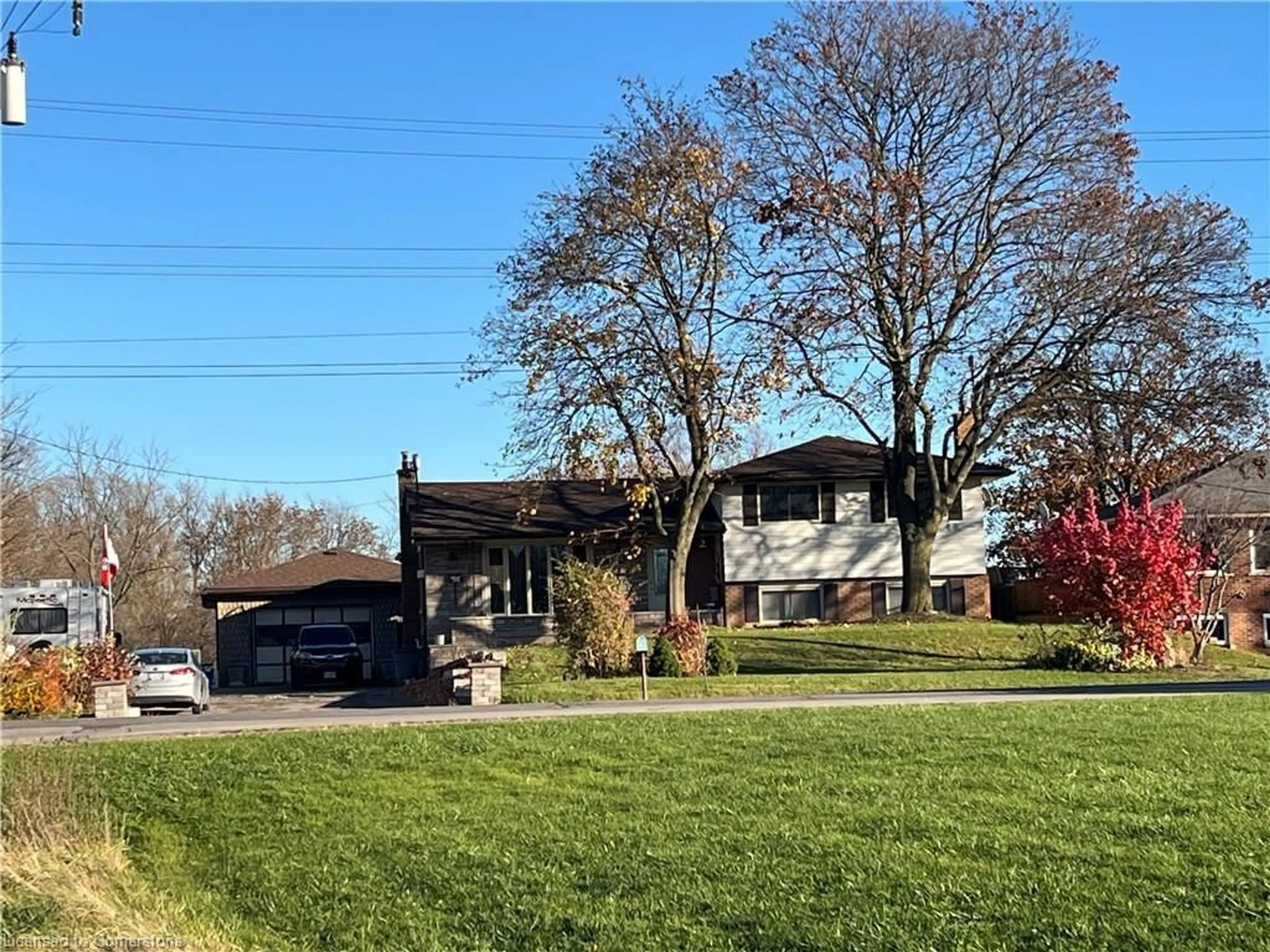 Frontside or backside of a home, the street view for 1629 Glancaster Rd, Glanbrook Ontario L0R 1W0