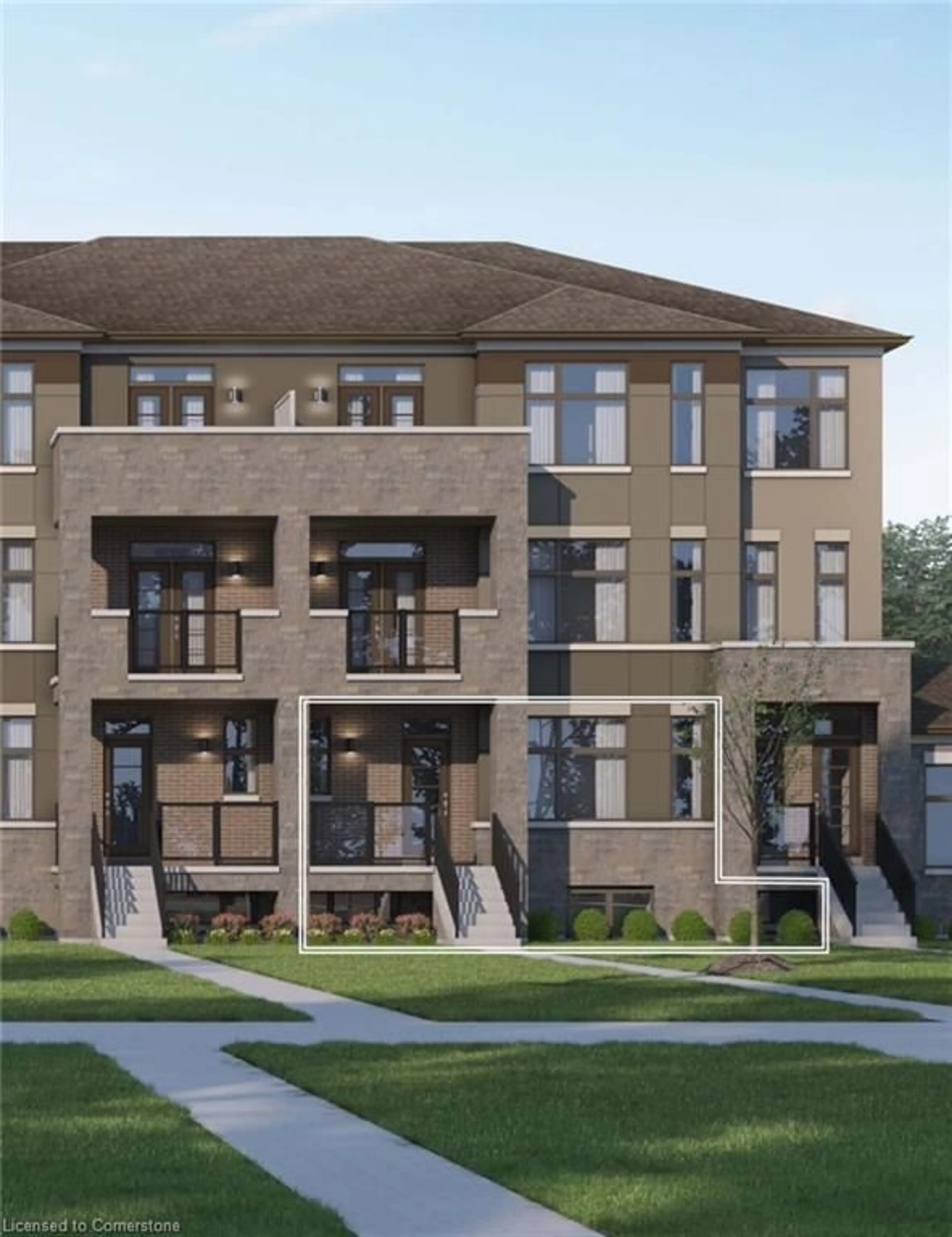 A pic from exterior of the house or condo, the front or back of building for 45 Fieldridge Cres #25, Brampton Ontario L6R 0A7