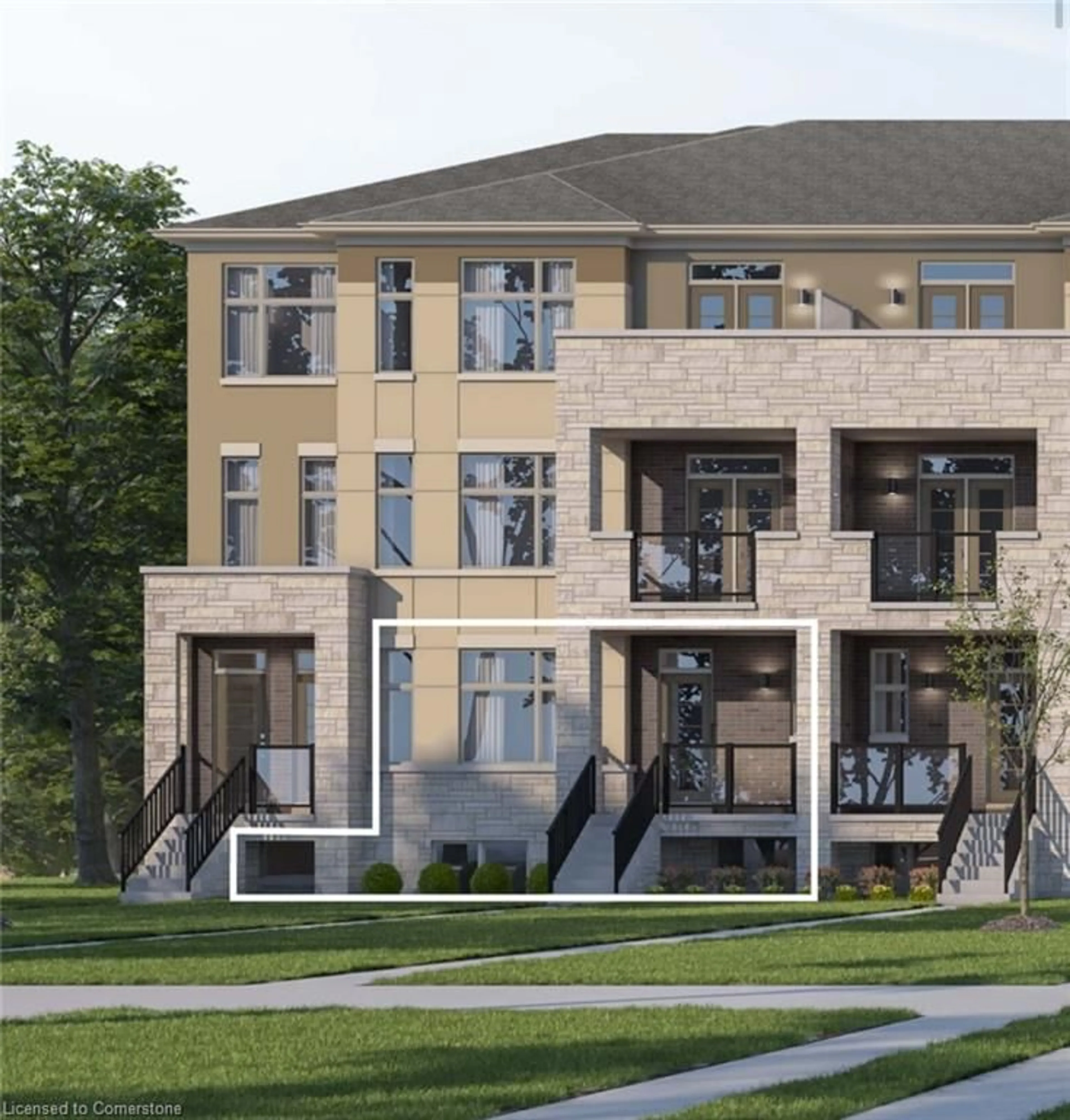 A pic from exterior of the house or condo, the front or back of building for 45 Fieldridge Cres #16, Brampton Ontario L6R 0A7