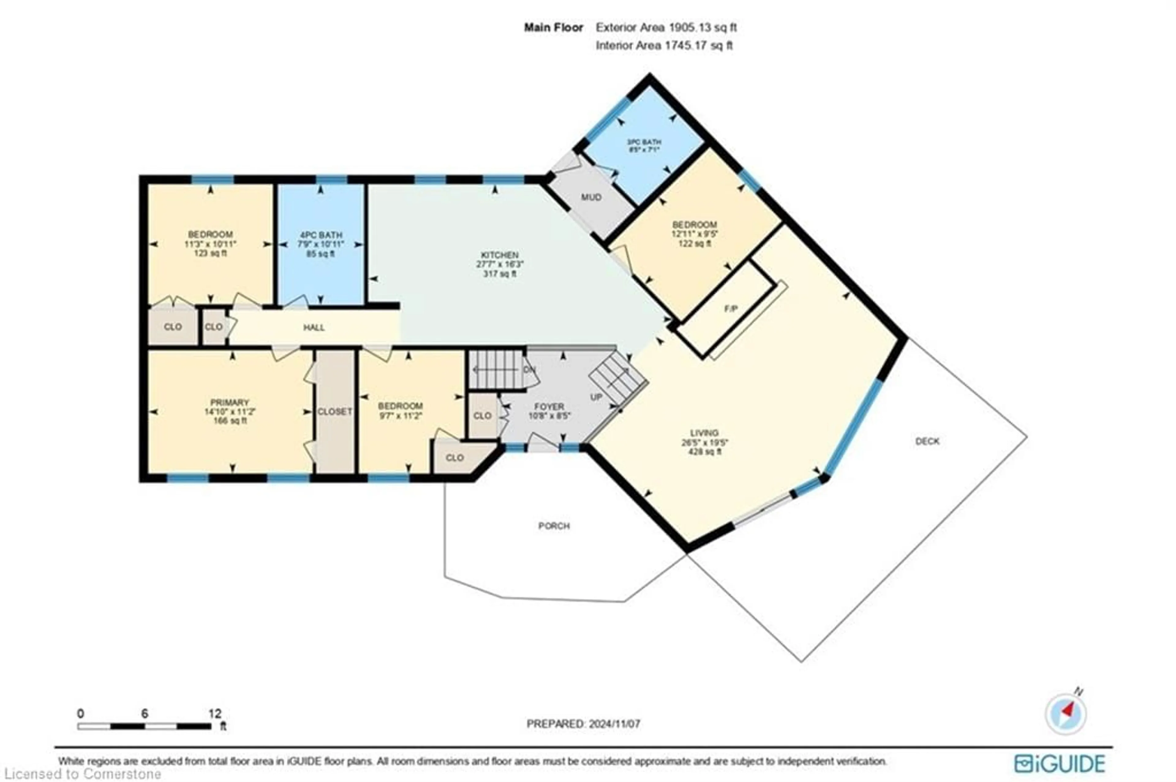 Floor plan for 16738 Caledon King Tline, Caledon Ontario L7E 3R5