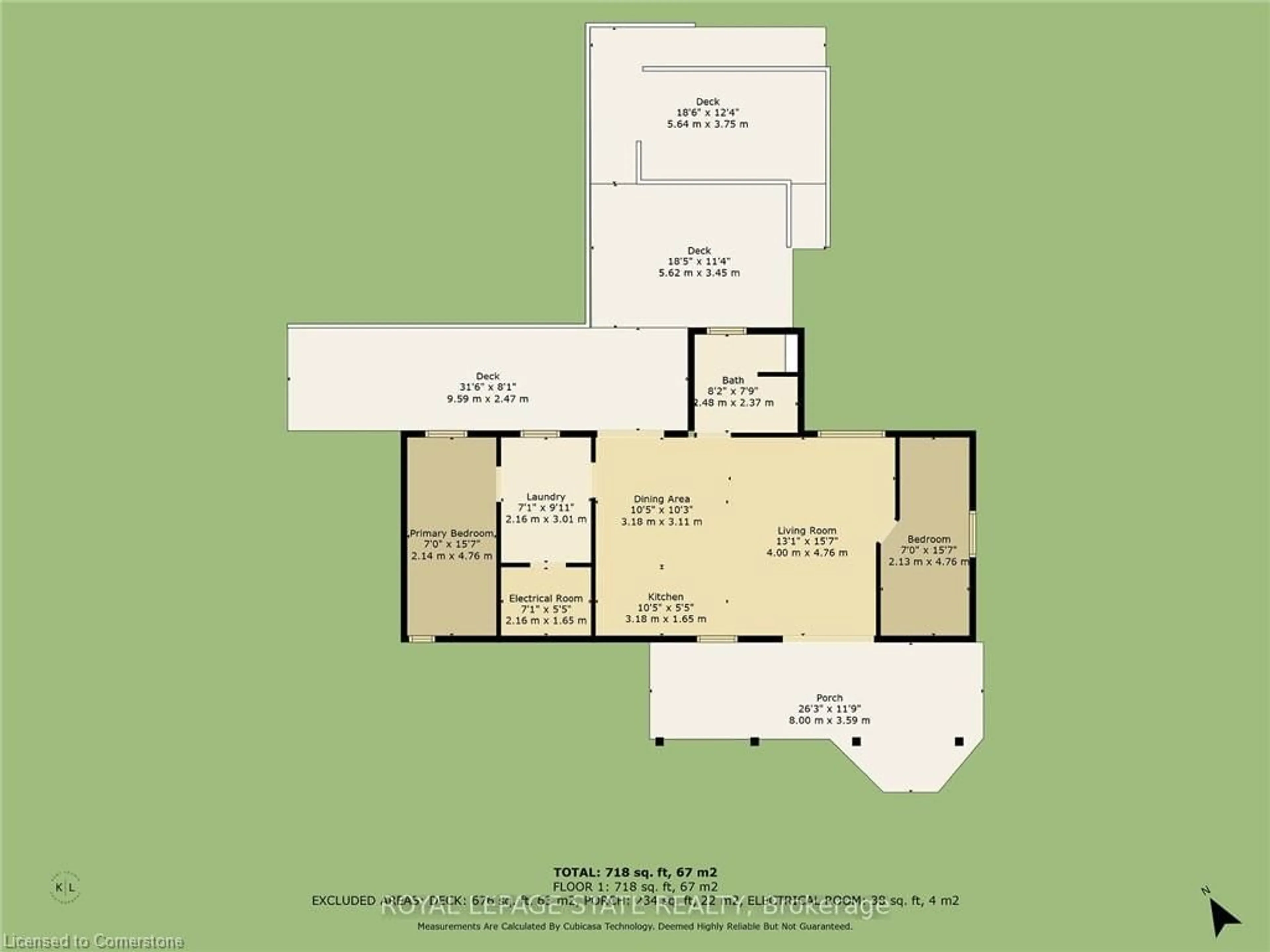 Floor plan for 106 Boundary Lane, Kinmount Ontario K0M 2A0