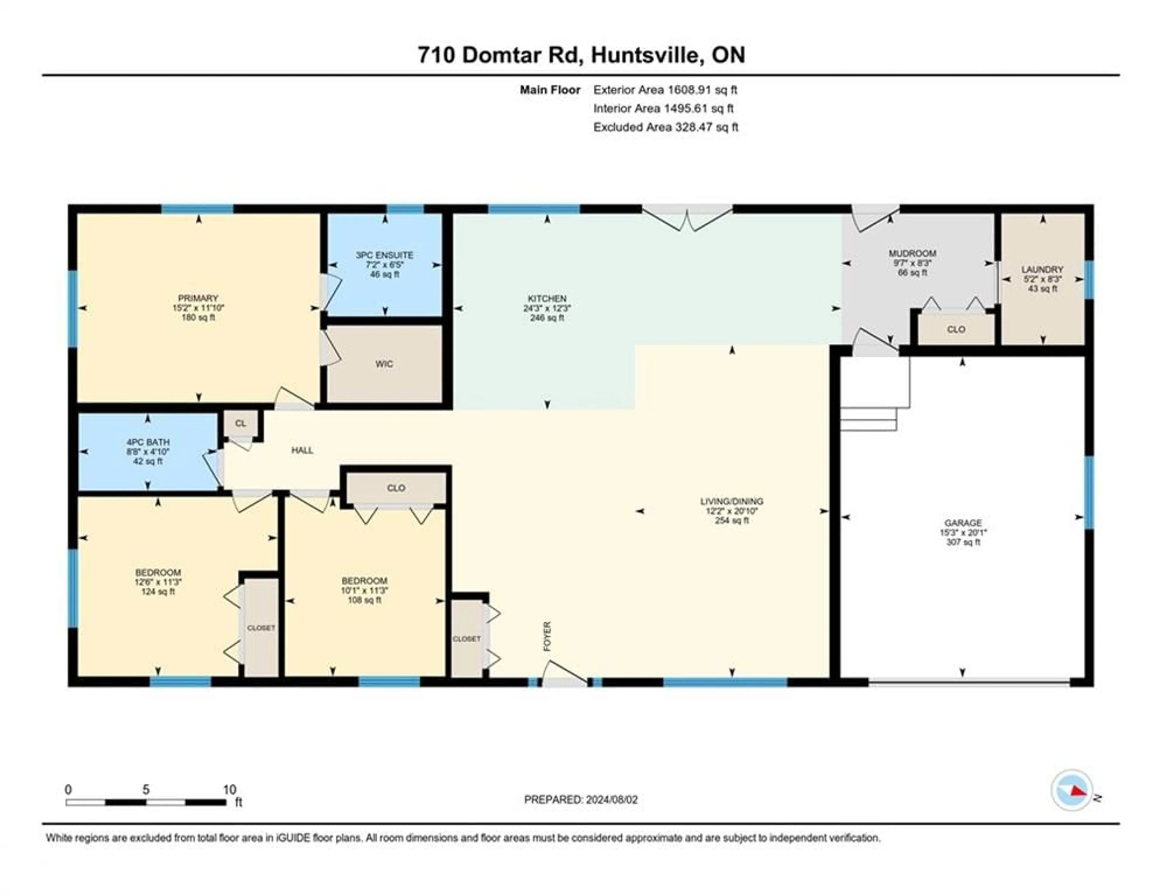 Floor plan for 710 Domtar Rd, Utterson Ontario P0B 1M0