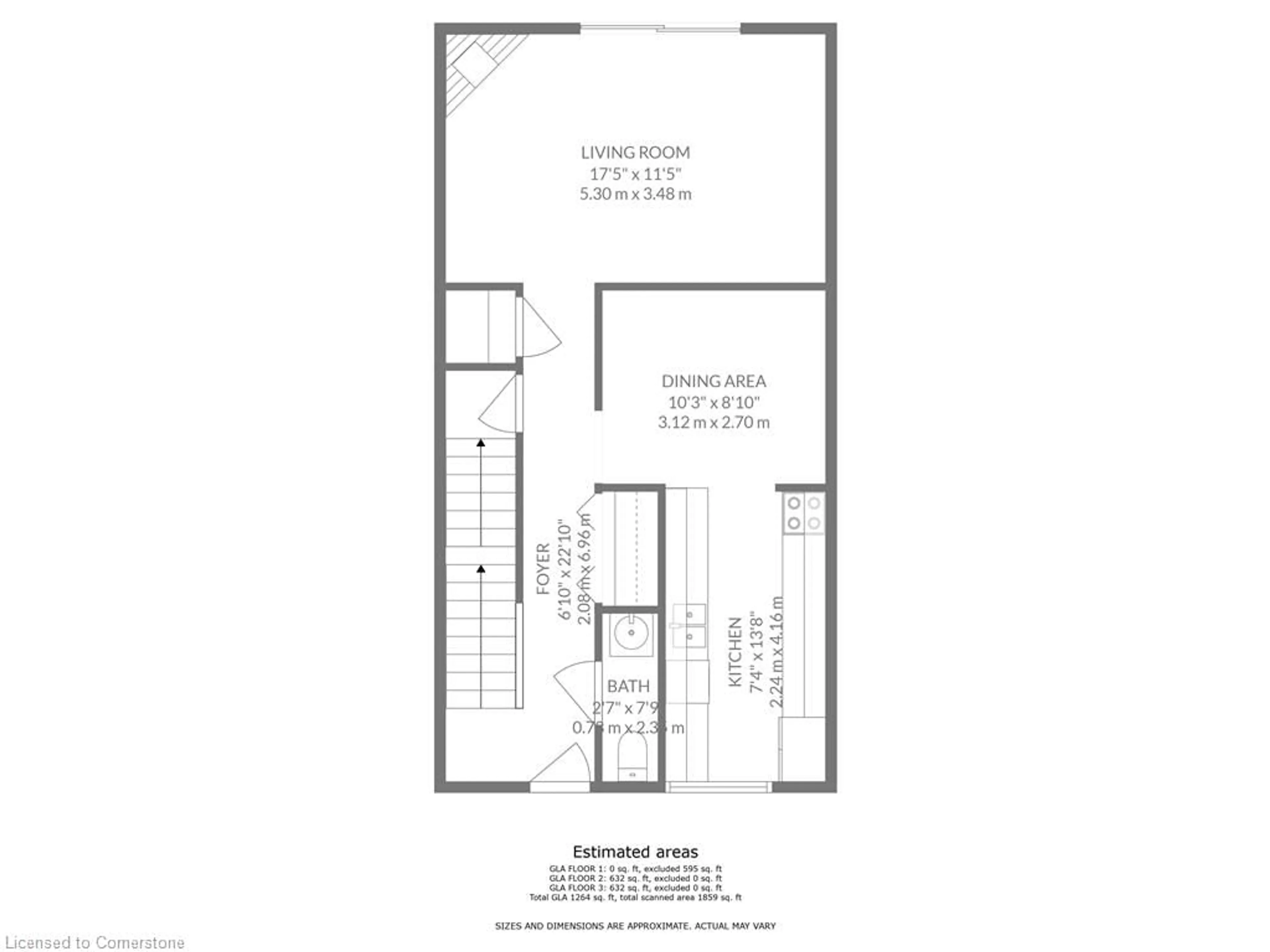 Floor plan for 14 Montclair Cres, Simcoe Ontario N3Y 4R9