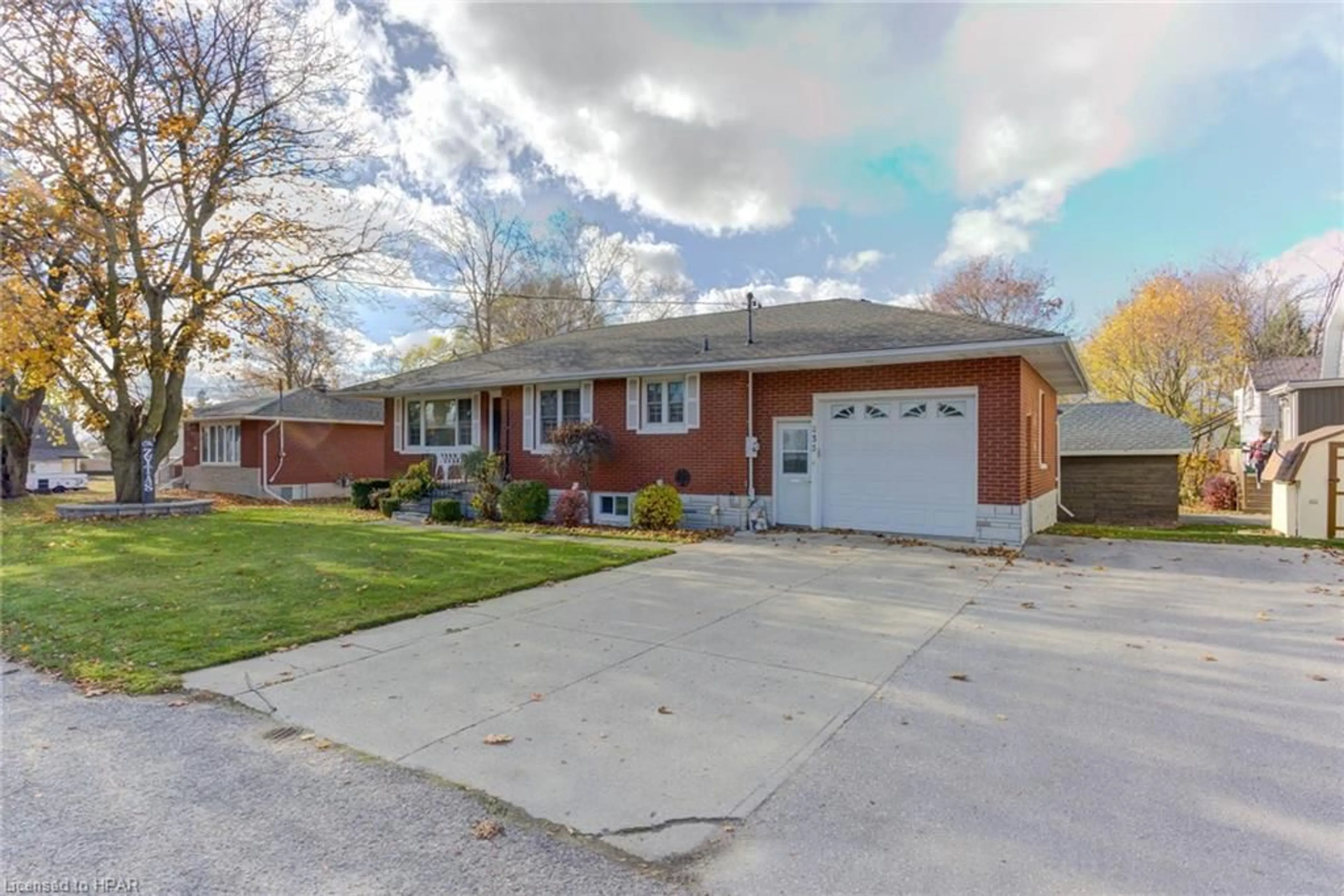 Frontside or backside of a home, the street view for 235 Lillico Ave, Listowel Ontario N4W 2L6