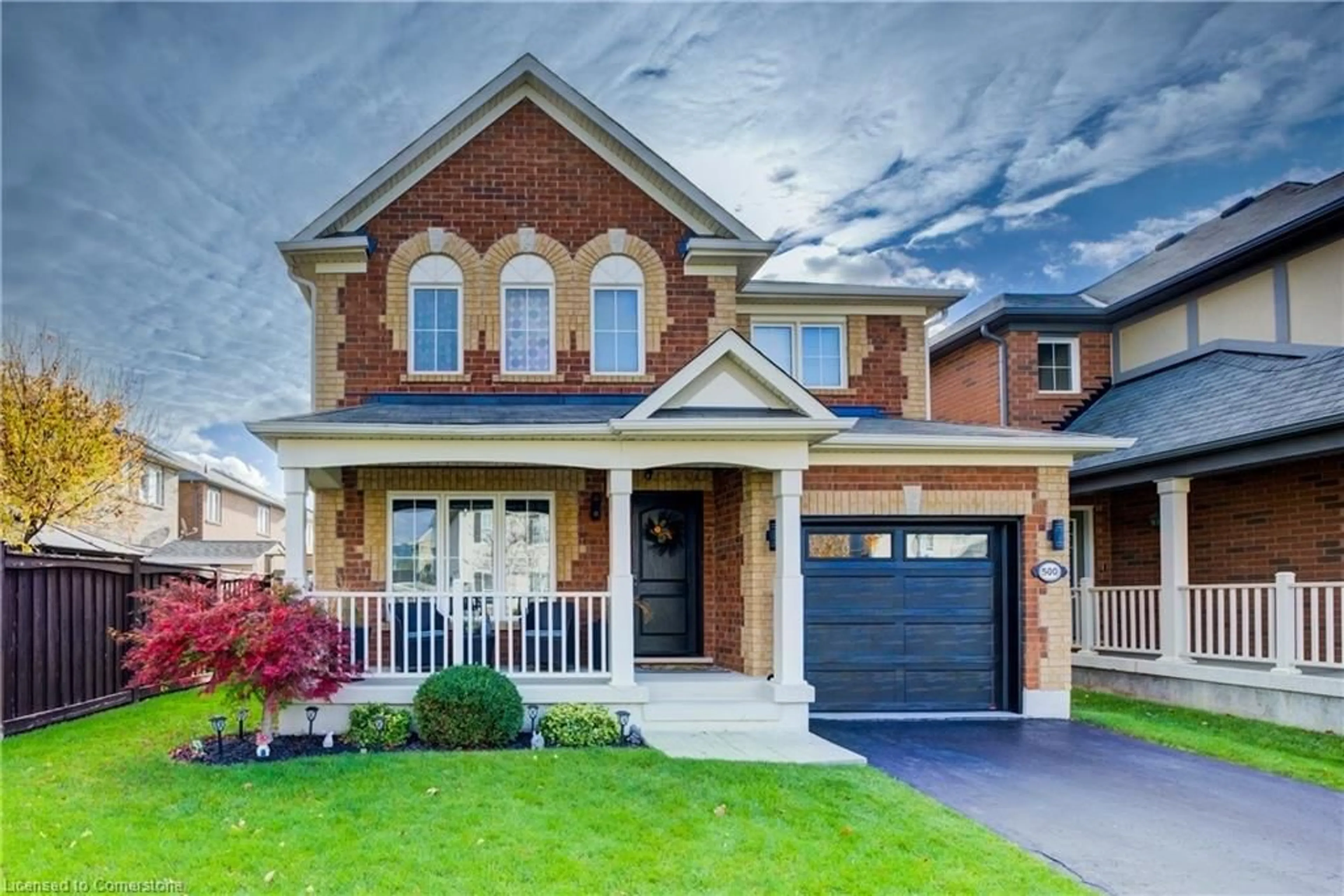 Home with brick exterior material for 500 Carbert Cres, Milton Ontario L9T 8H9