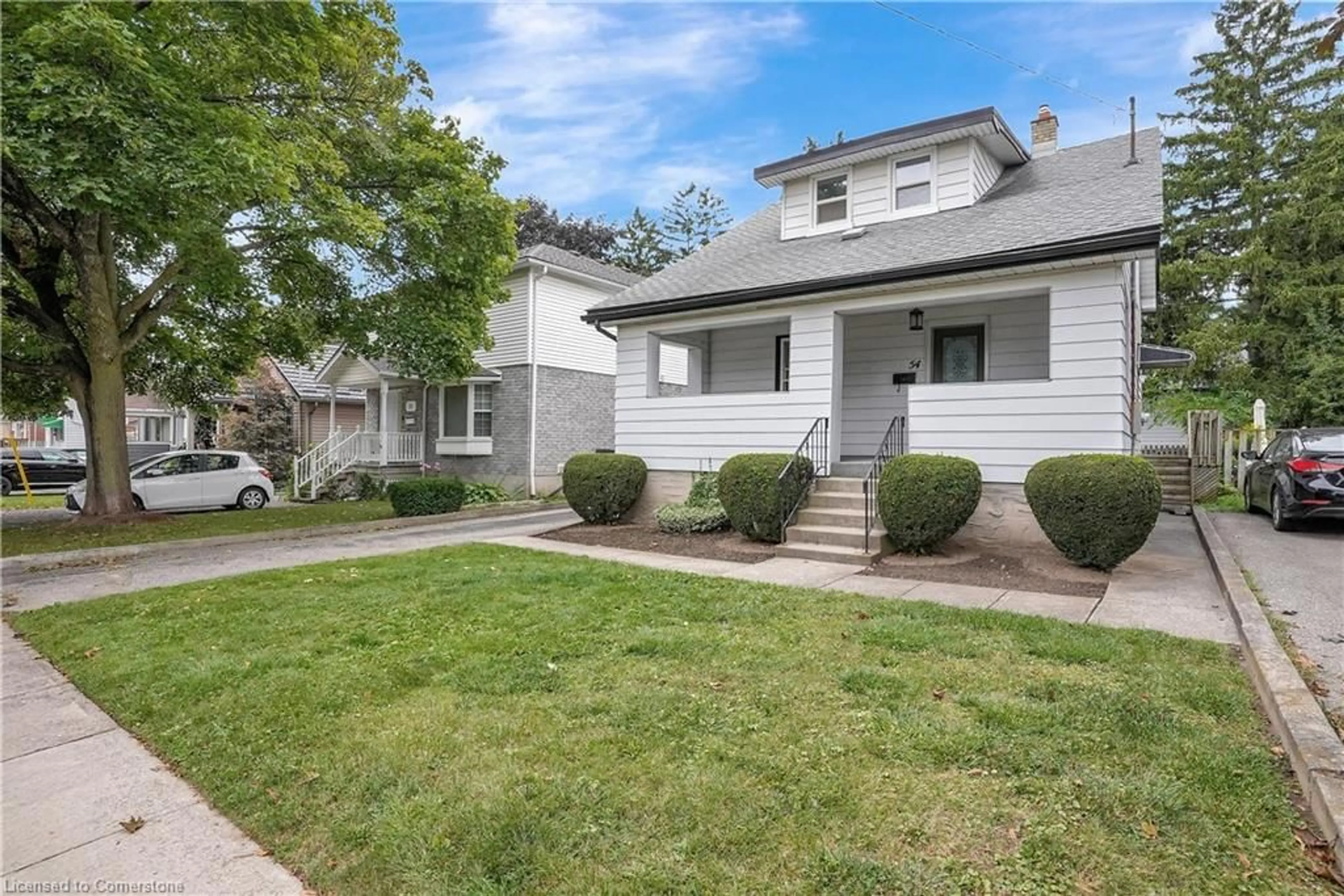 Frontside or backside of a home, the street view for 54 Elgin St, Cambridge Ontario N1R 5G9