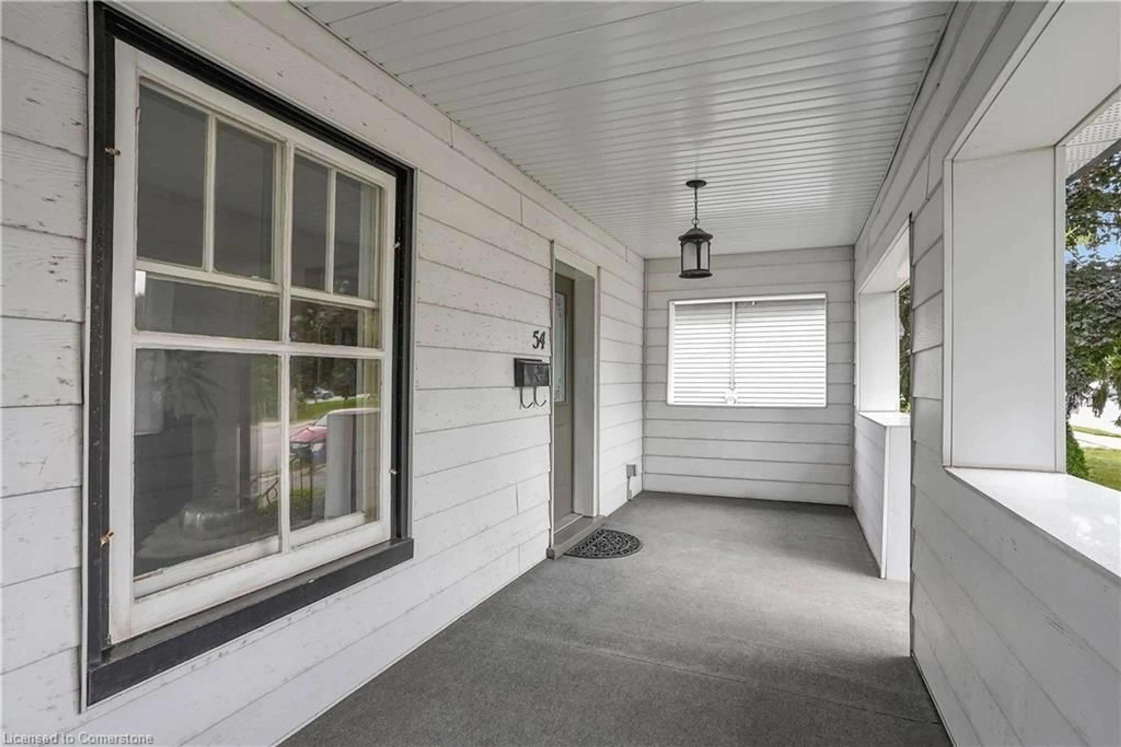 Indoor entryway, cement floor for 54 Elgin St, Cambridge Ontario N1R 5G9