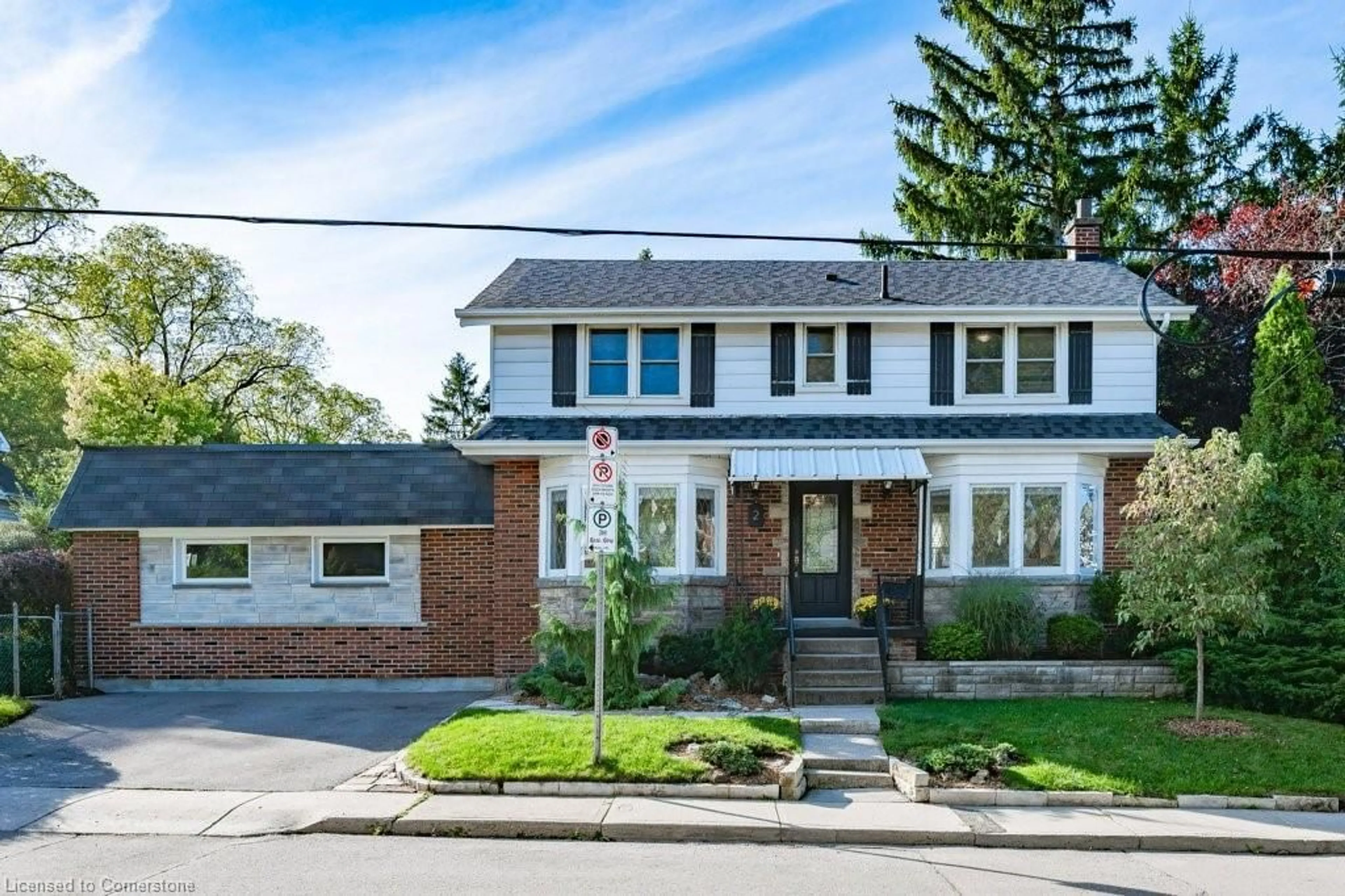 Home with brick exterior material for 2 Chedoke Ave, Hamilton Ontario L8P 4N9