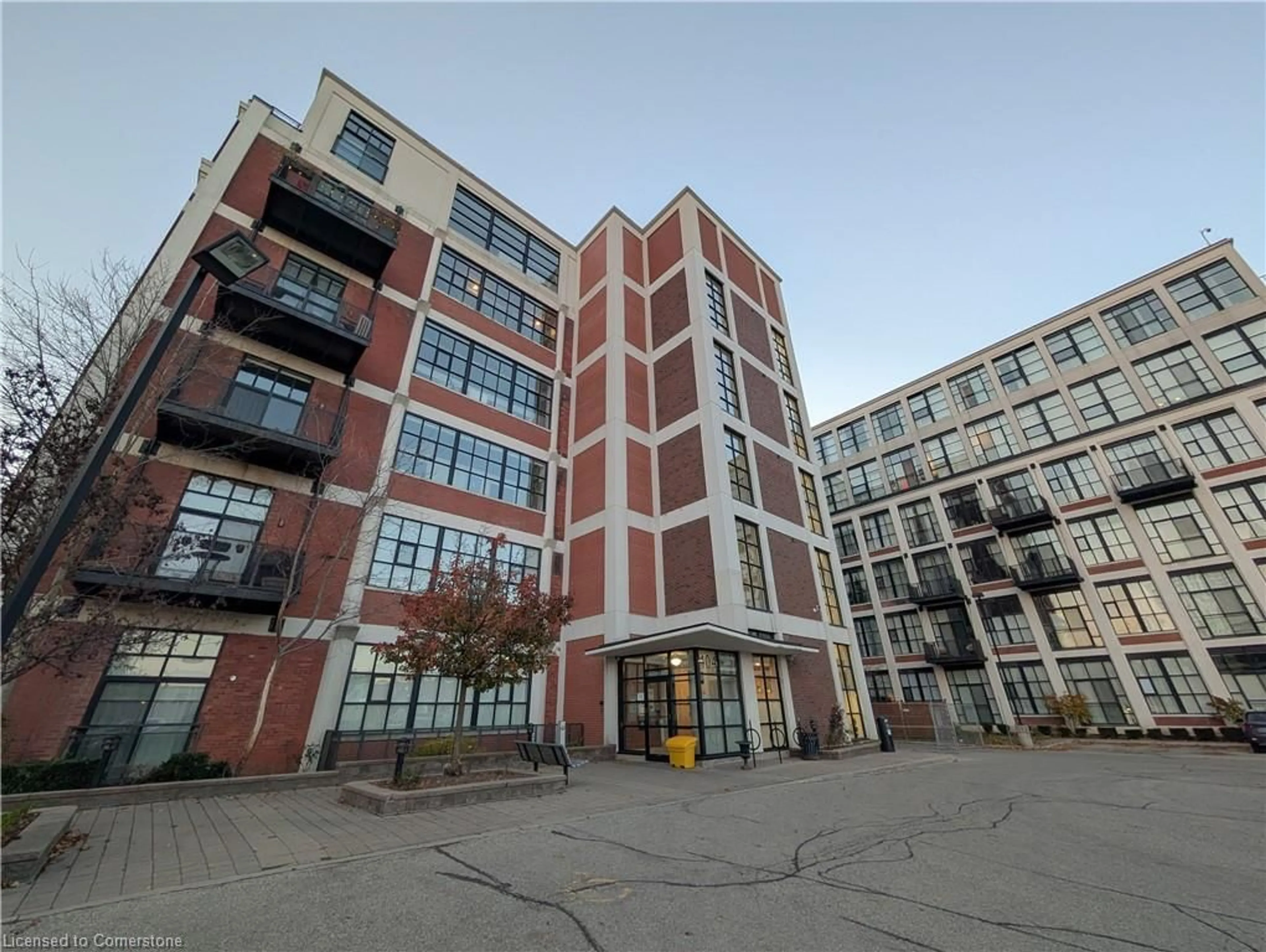 A pic from exterior of the house or condo, the front or back of building for 404 King St #316, Kitchener Ontario N2G 2L5