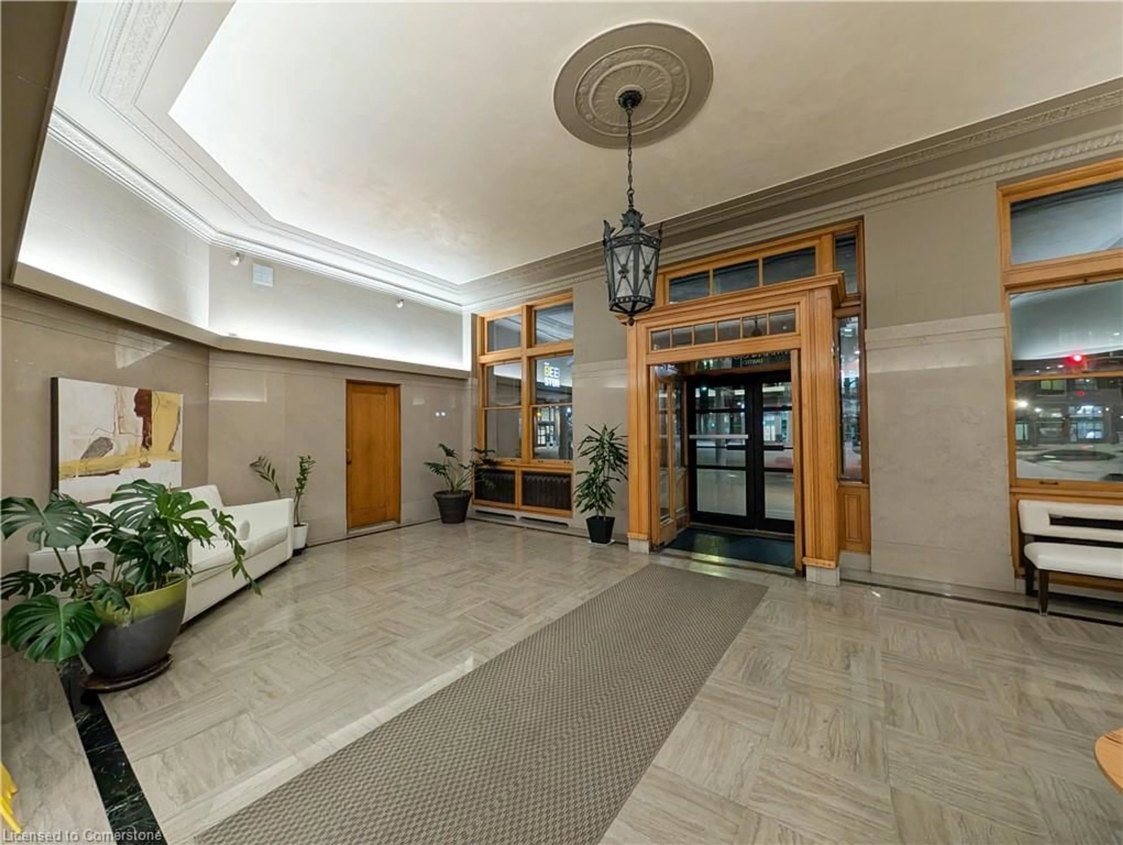 Indoor lobby, unknown floor for 404 King St #316, Kitchener Ontario N2G 2L5