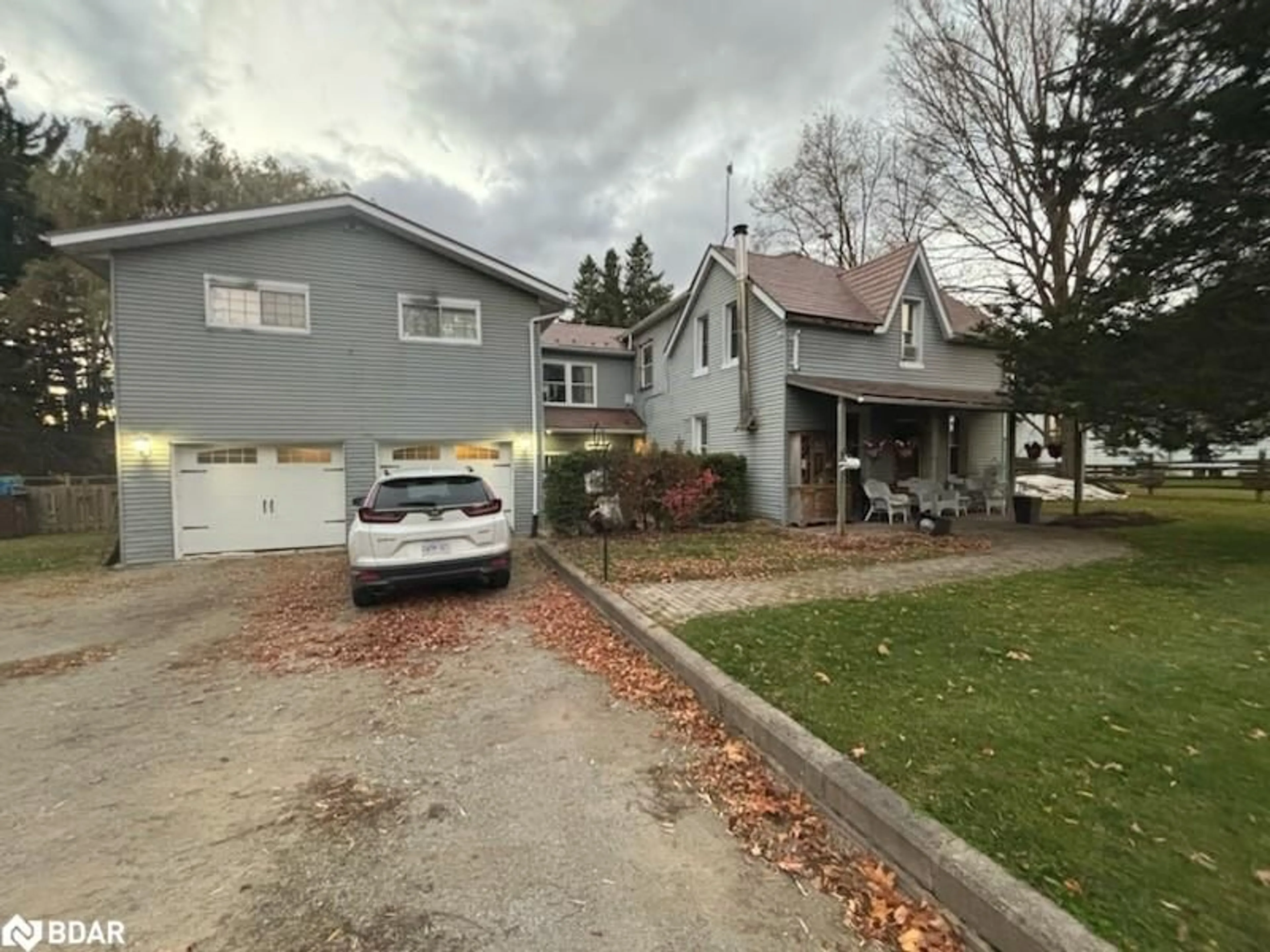 Frontside or backside of a home, the street view for 8384 6th Line Line, Utopia Ontario L0M 1T0