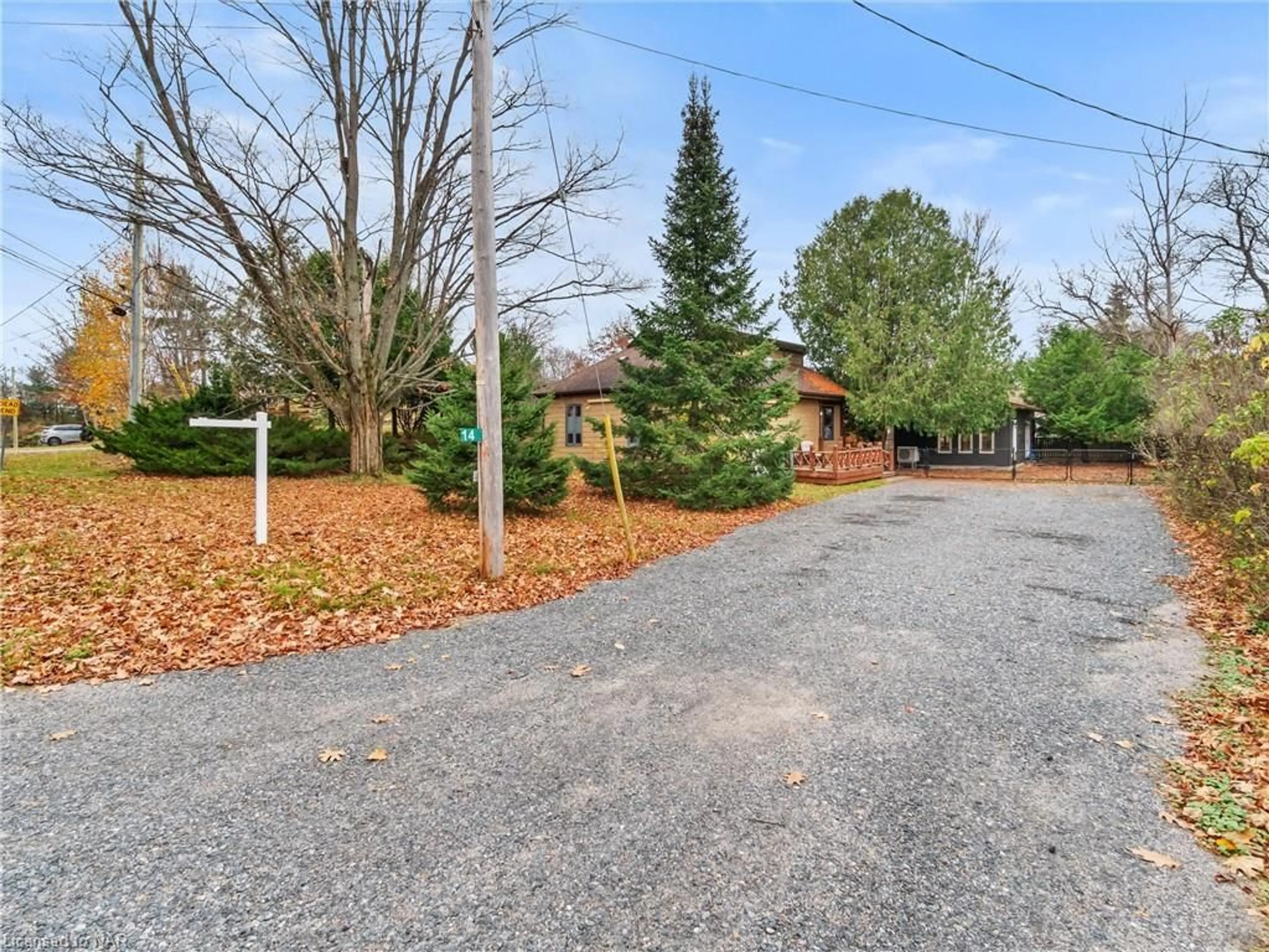 A pic from exterior of the house or condo, the street view for 14 Foster Ave, Parry Sound Ontario P2A 2G9