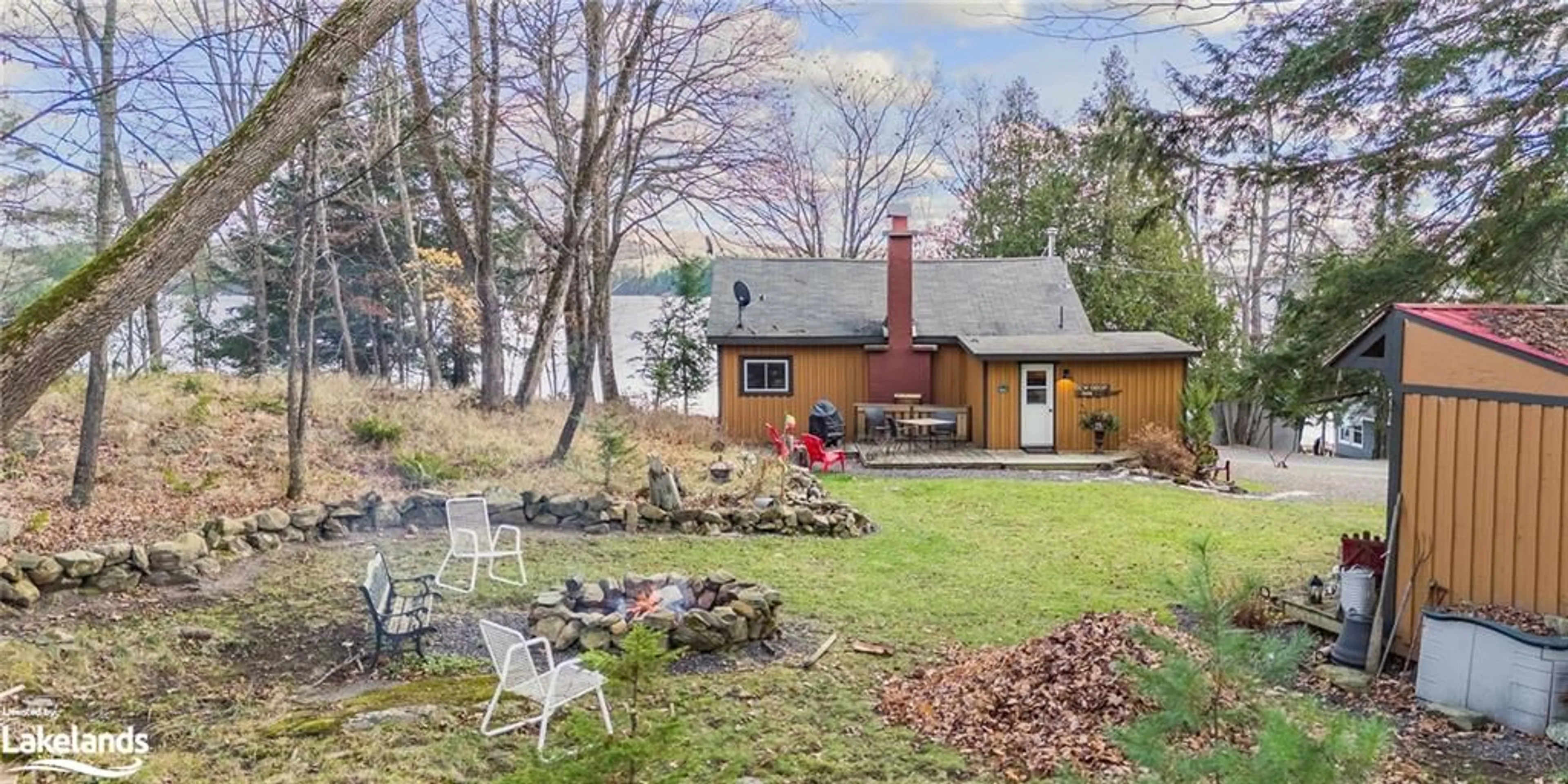 Frontside or backside of a home, cottage for 1320 Port Cunnington Rd, Dwight Ontario P0A 1H0