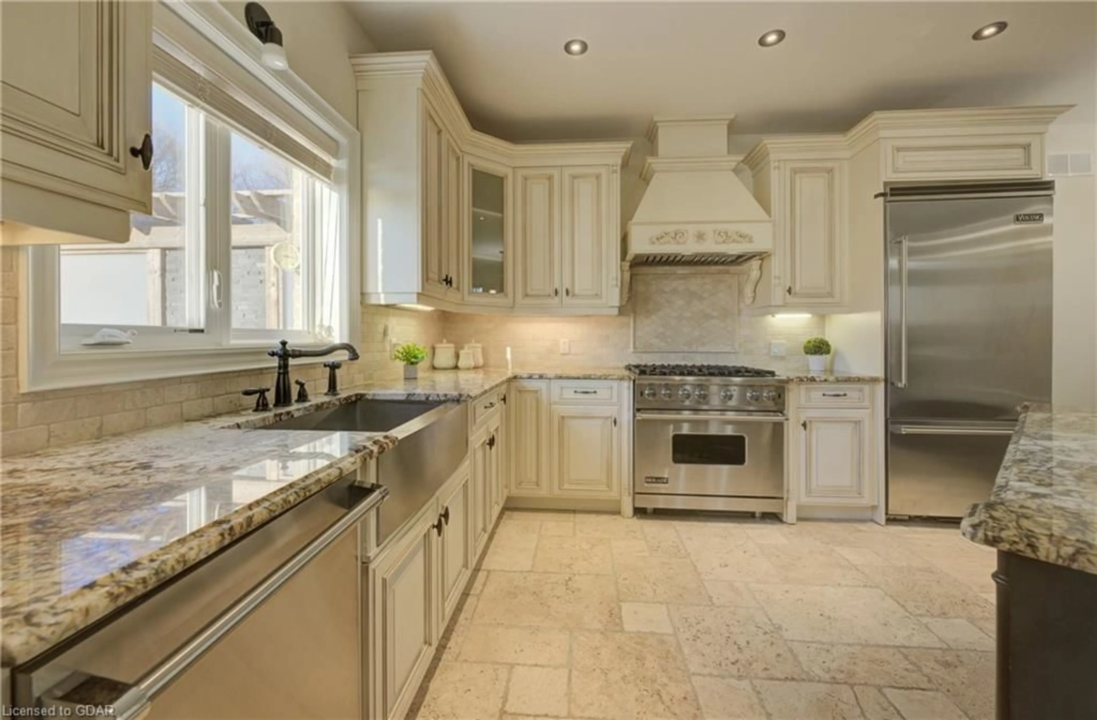 Contemporary kitchen, ceramic floors, cottage for 550 Pinery Trail, Waterloo Ontario N2V 2S3