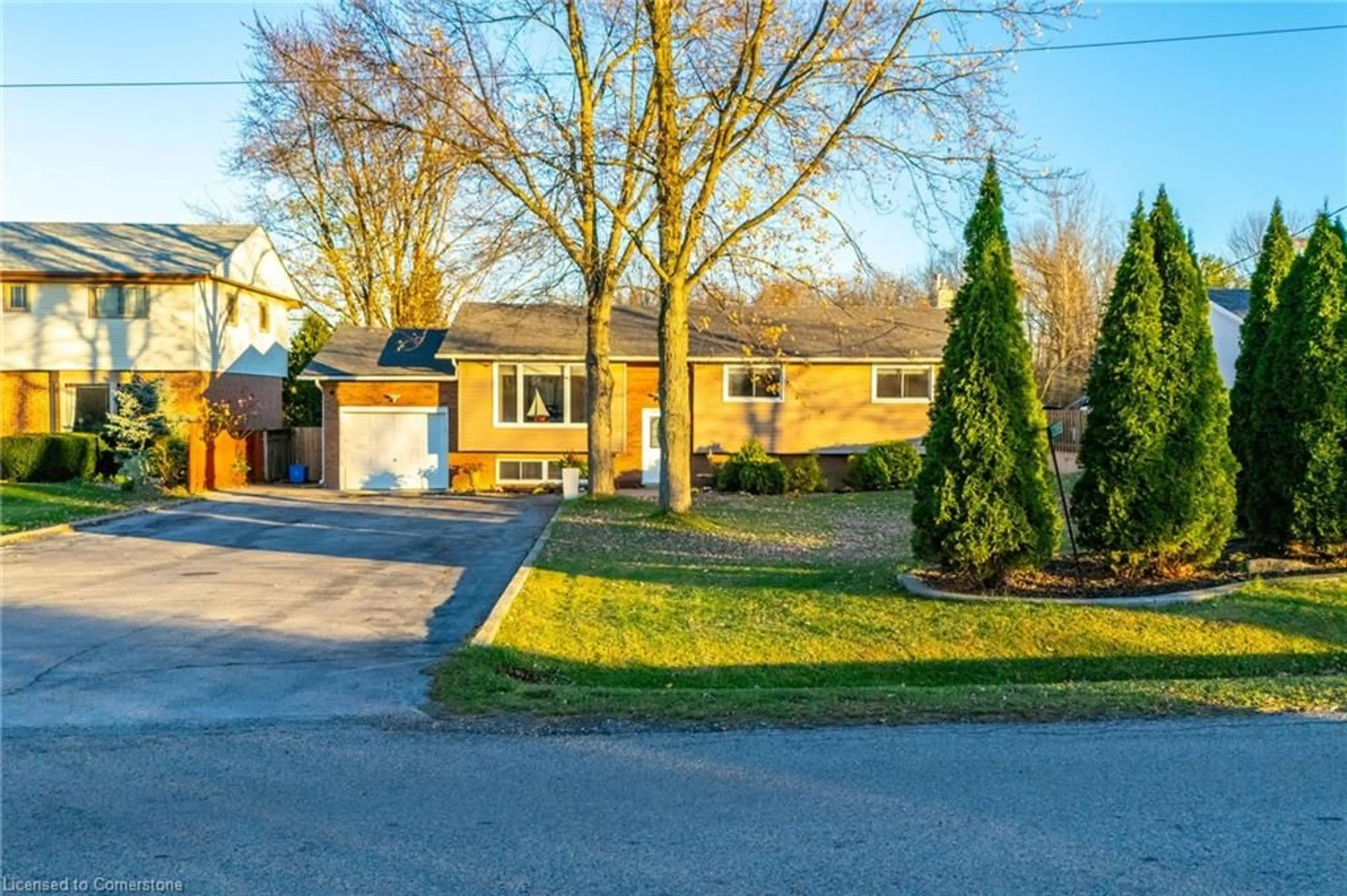 Frontside or backside of a home, the street view for 3395 Tisdale Rd, Mount Hope Ontario L0R 1W0