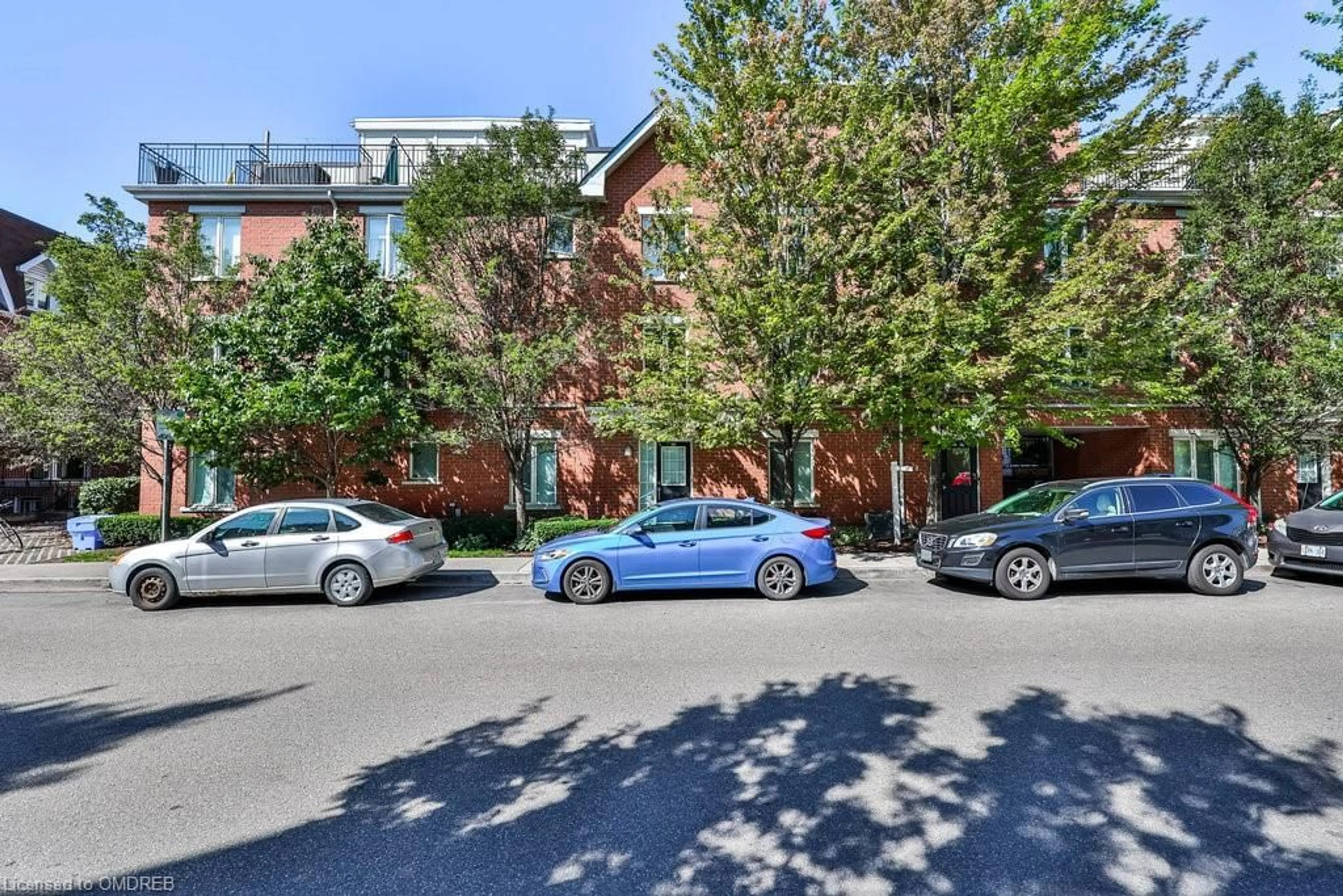 A pic from exterior of the house or condo, the street view for 22 Laidlaw St #1233B, Toronto Ontario M6K 1X2