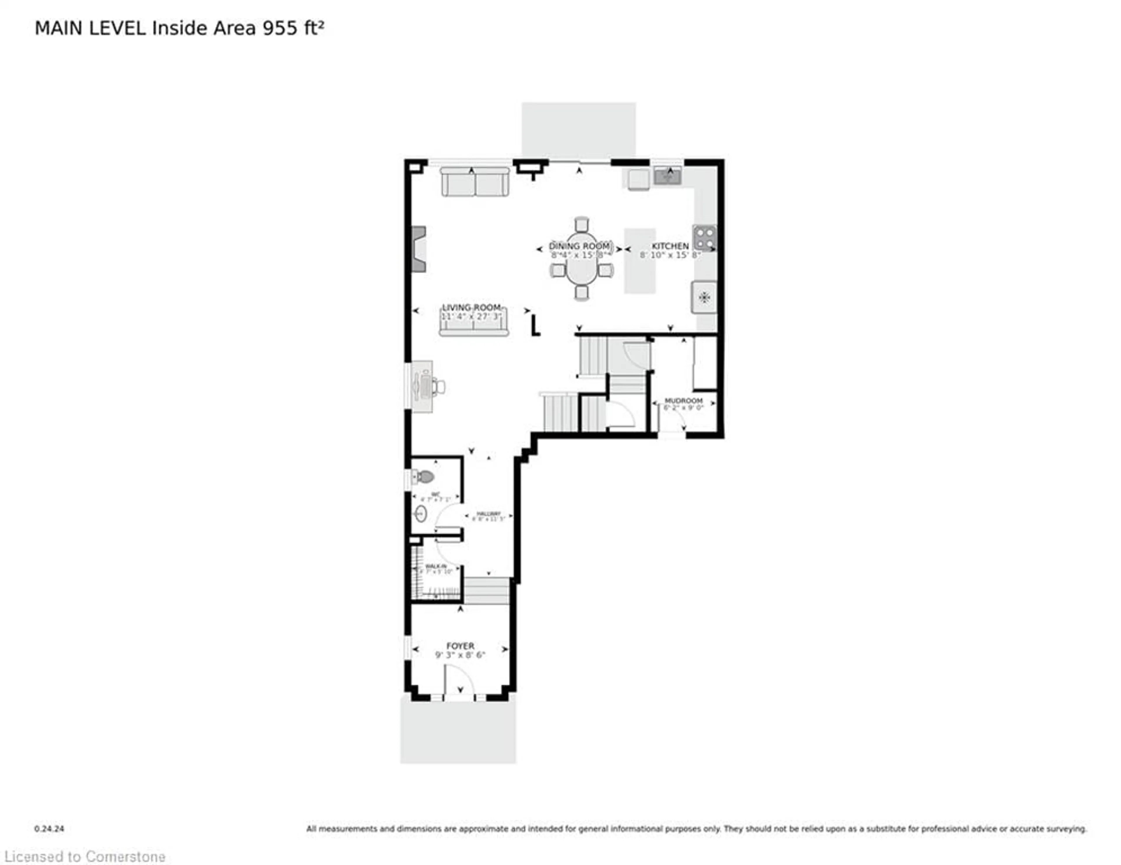 Floor plan for 27 Tyler Ave Ave, Erin Ontario N0B 1T0