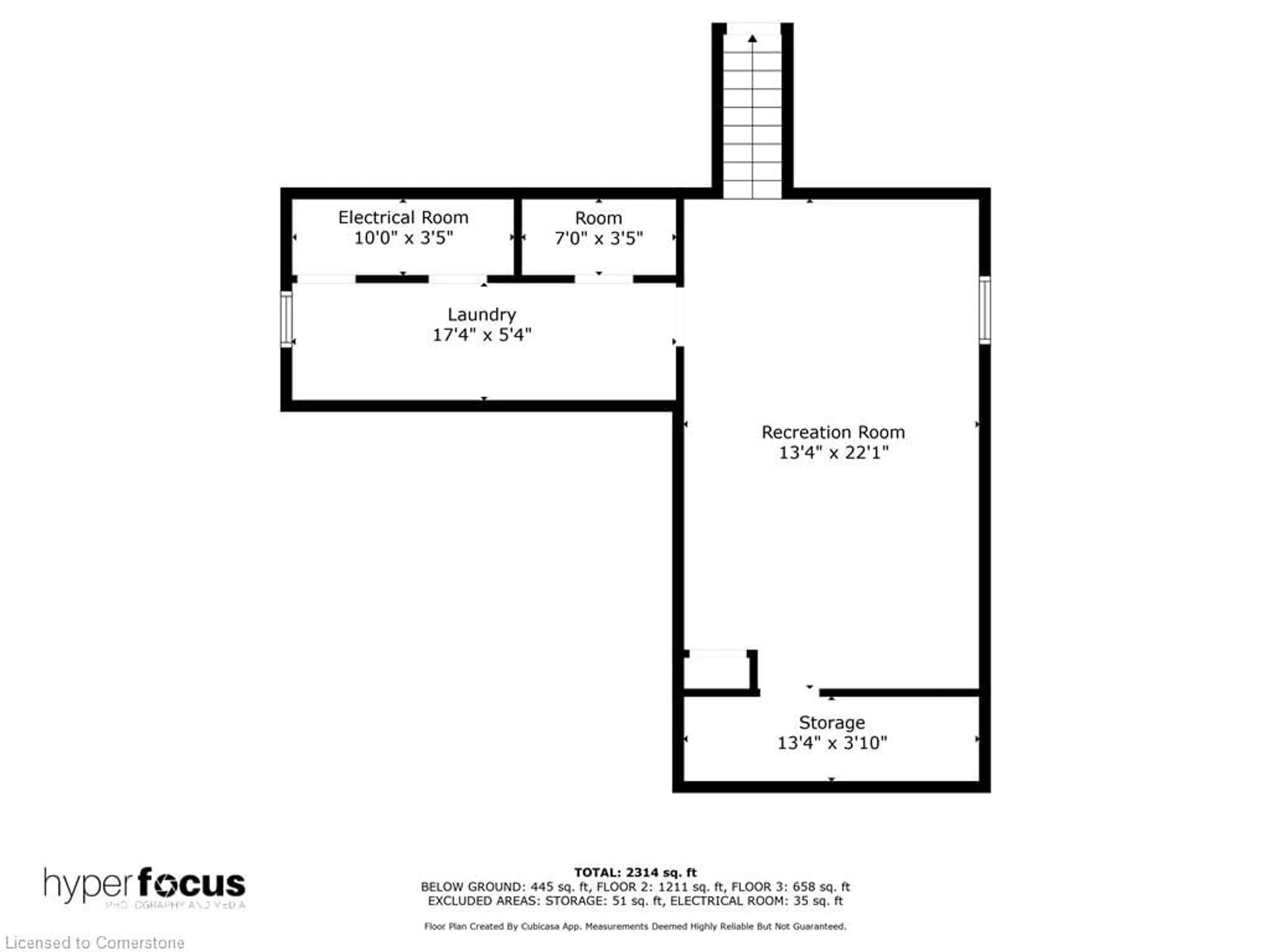 Floor plan for 118 Fano Dr, Hamilton Ontario L8W 3V7