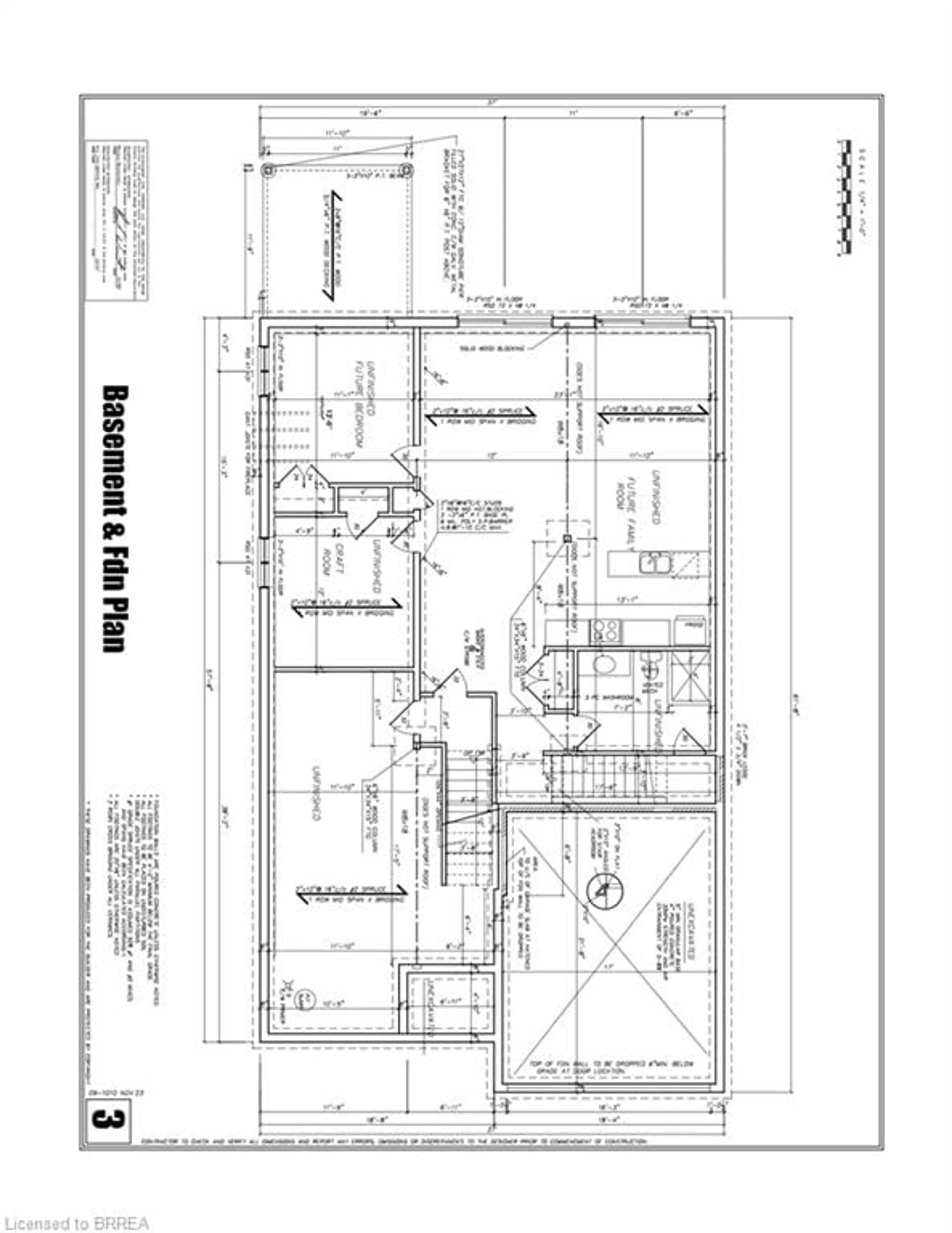 Floor plan for 101 Craddock Blvd, Jarvis Ontario N0A 1J0