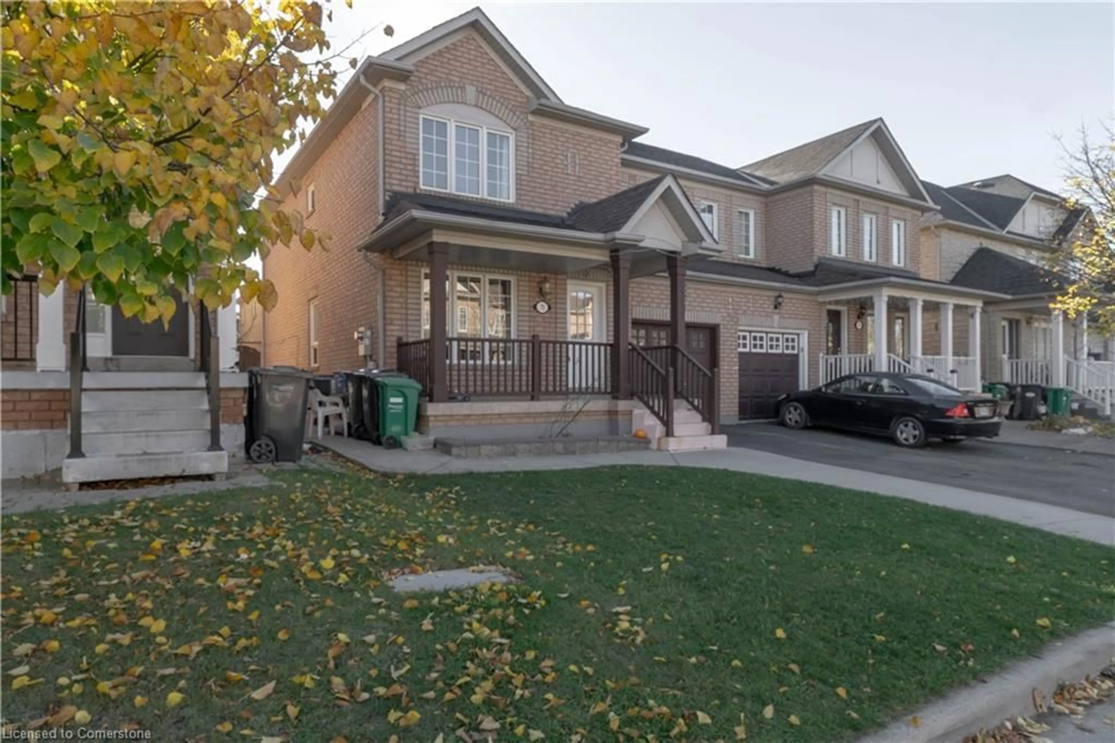 A pic from exterior of the house or condo, the street view for 75 Saintsbury Cres, Brampton Ontario L6R 2V9