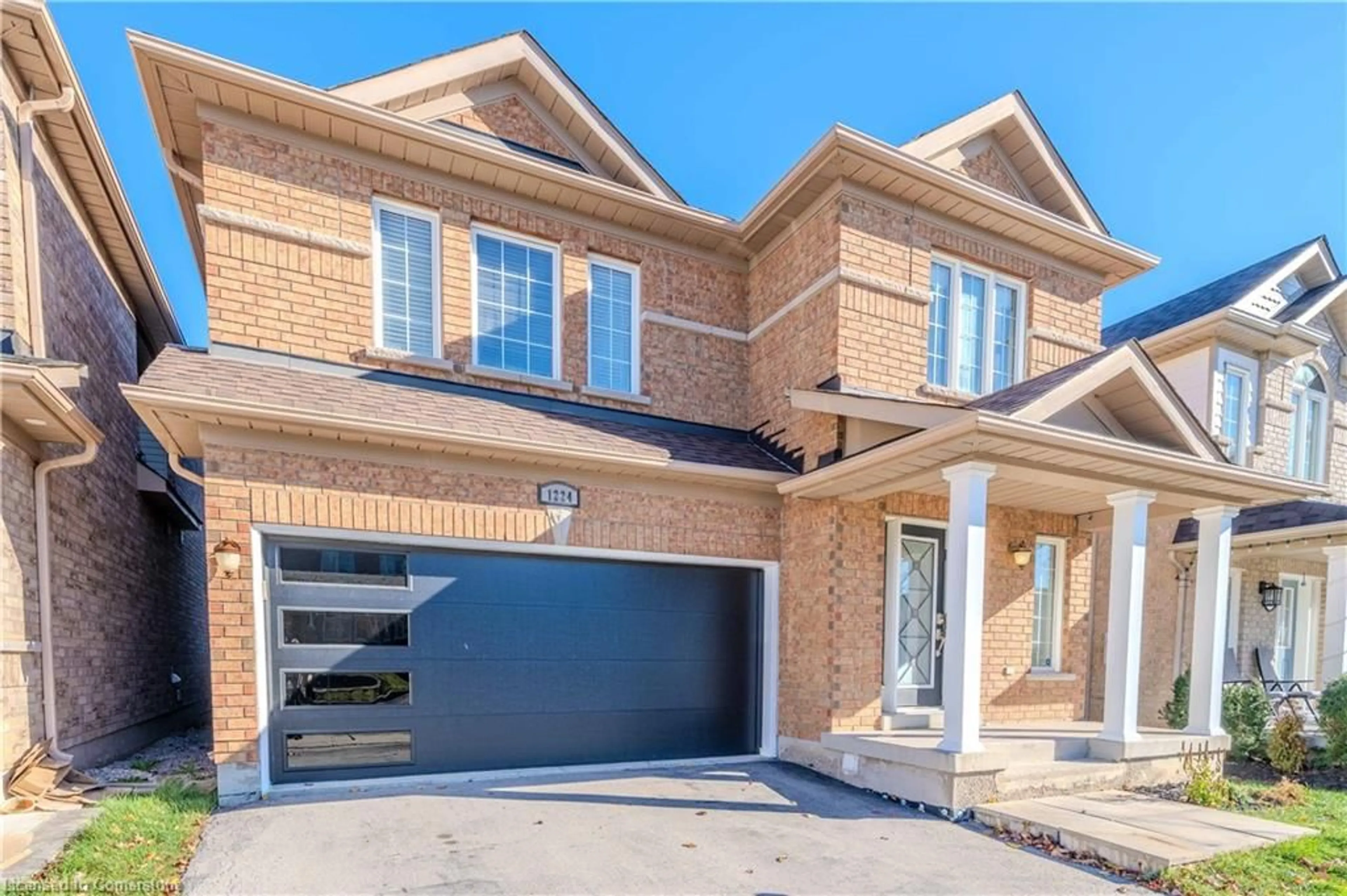 Home with brick exterior material for 1224 Bonin Cres, Milton Ontario L9T 6T7