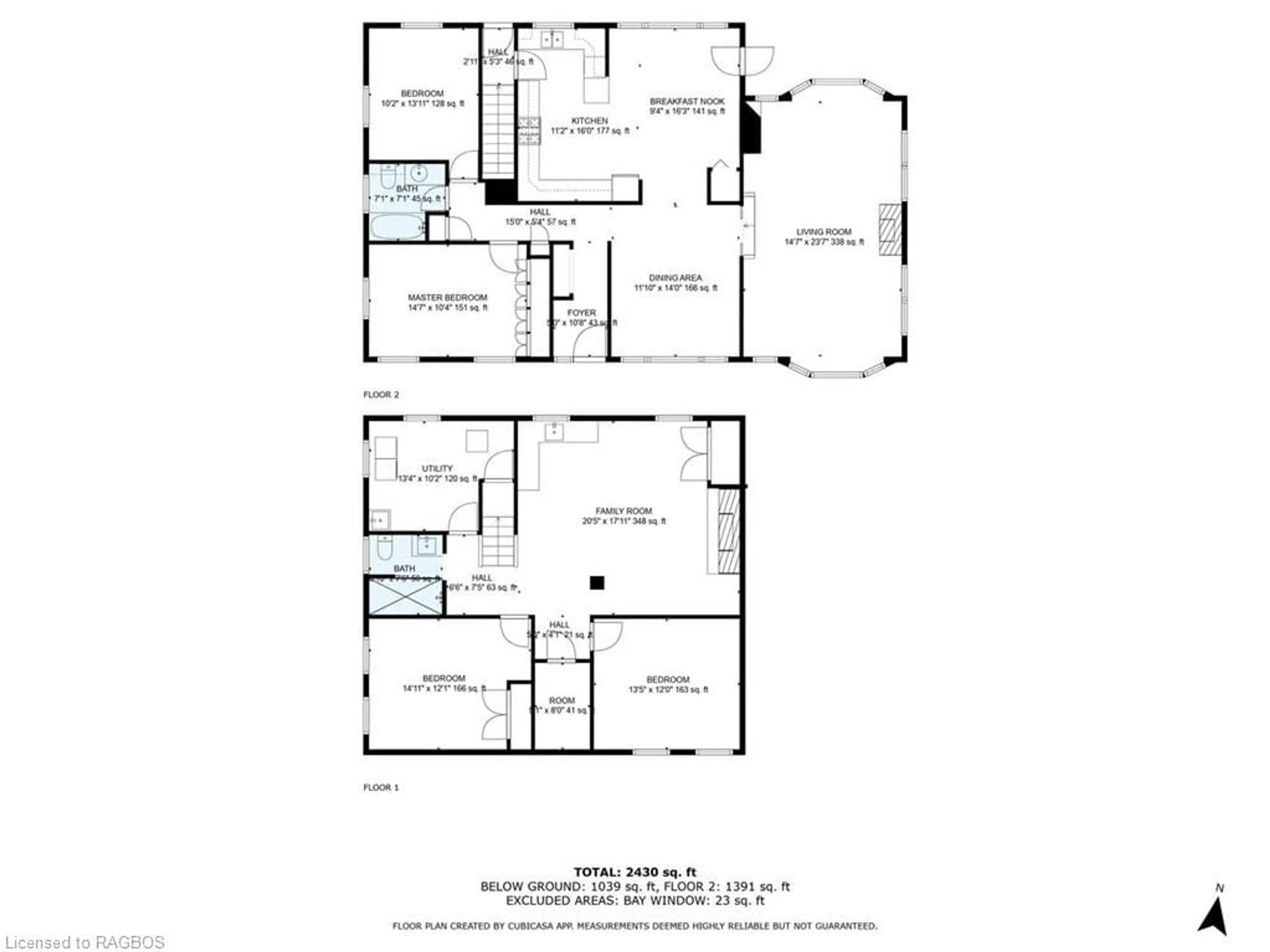 Floor plan for 490 7th St, Owen Sound Ontario N4K 3L6