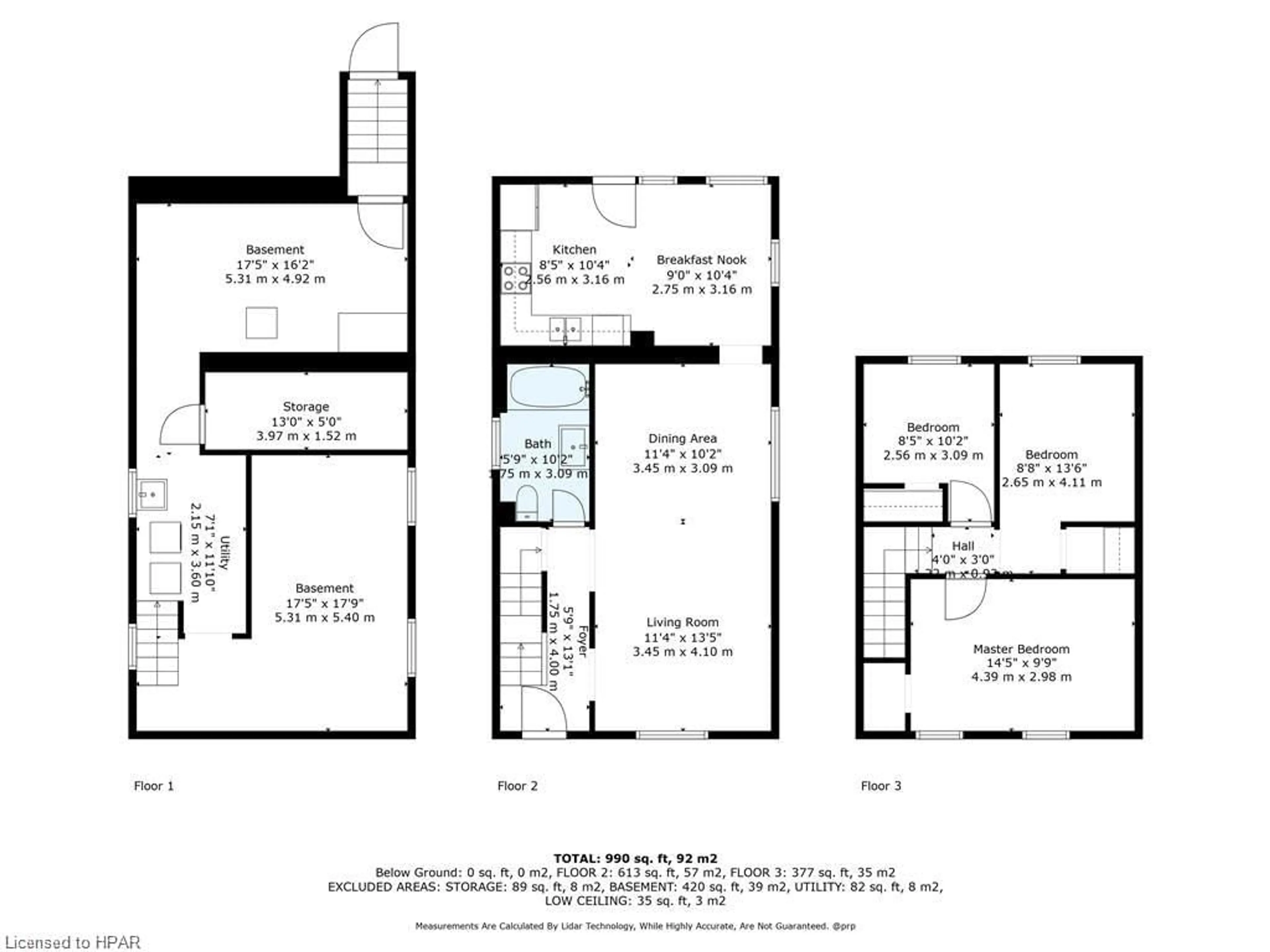 Floor plan for 233 Nile St, Stratford Ontario N5A 4G1