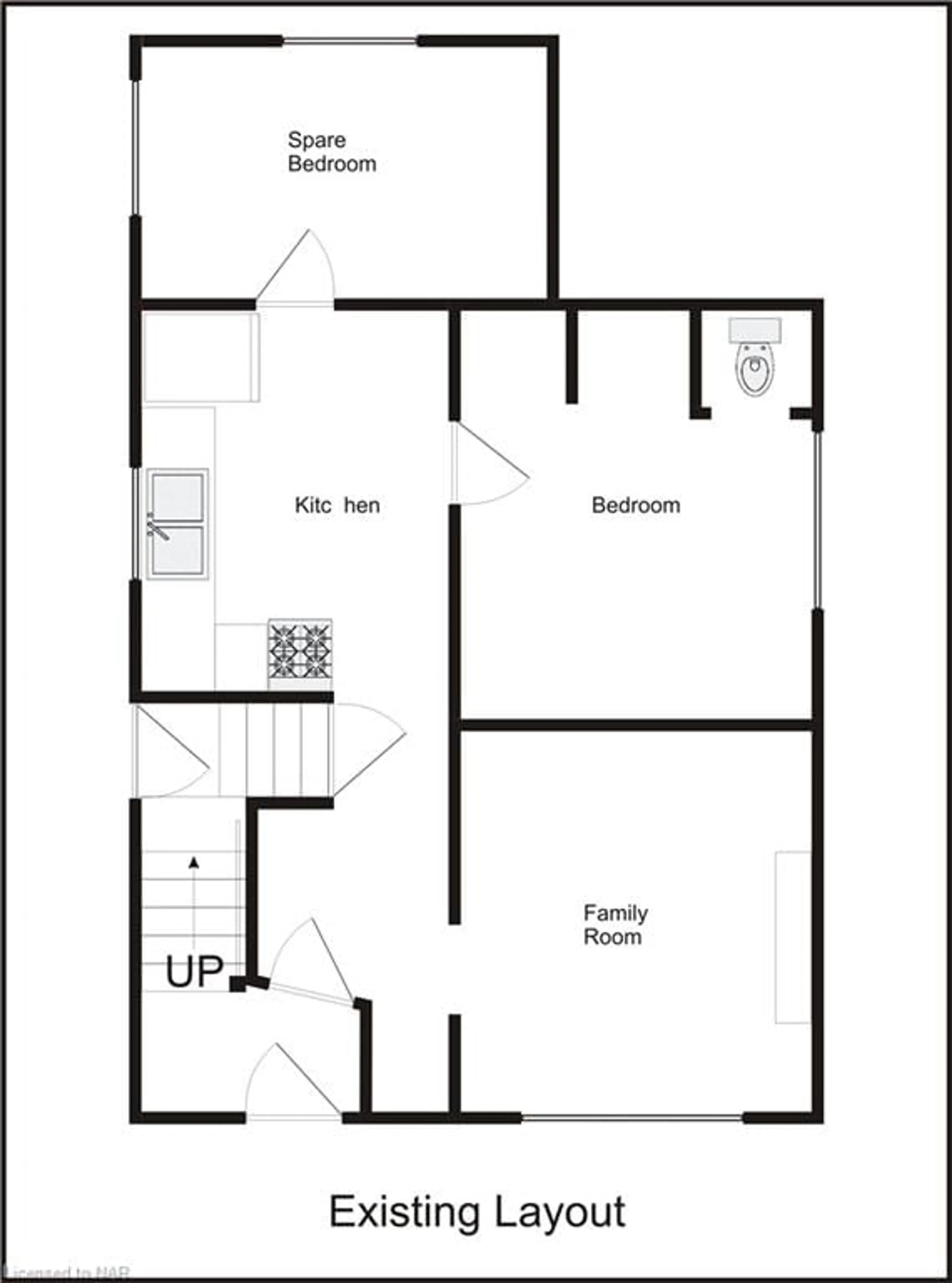 Floor plan for 6141 Main St, Niagara Falls Ontario L2G 6A2