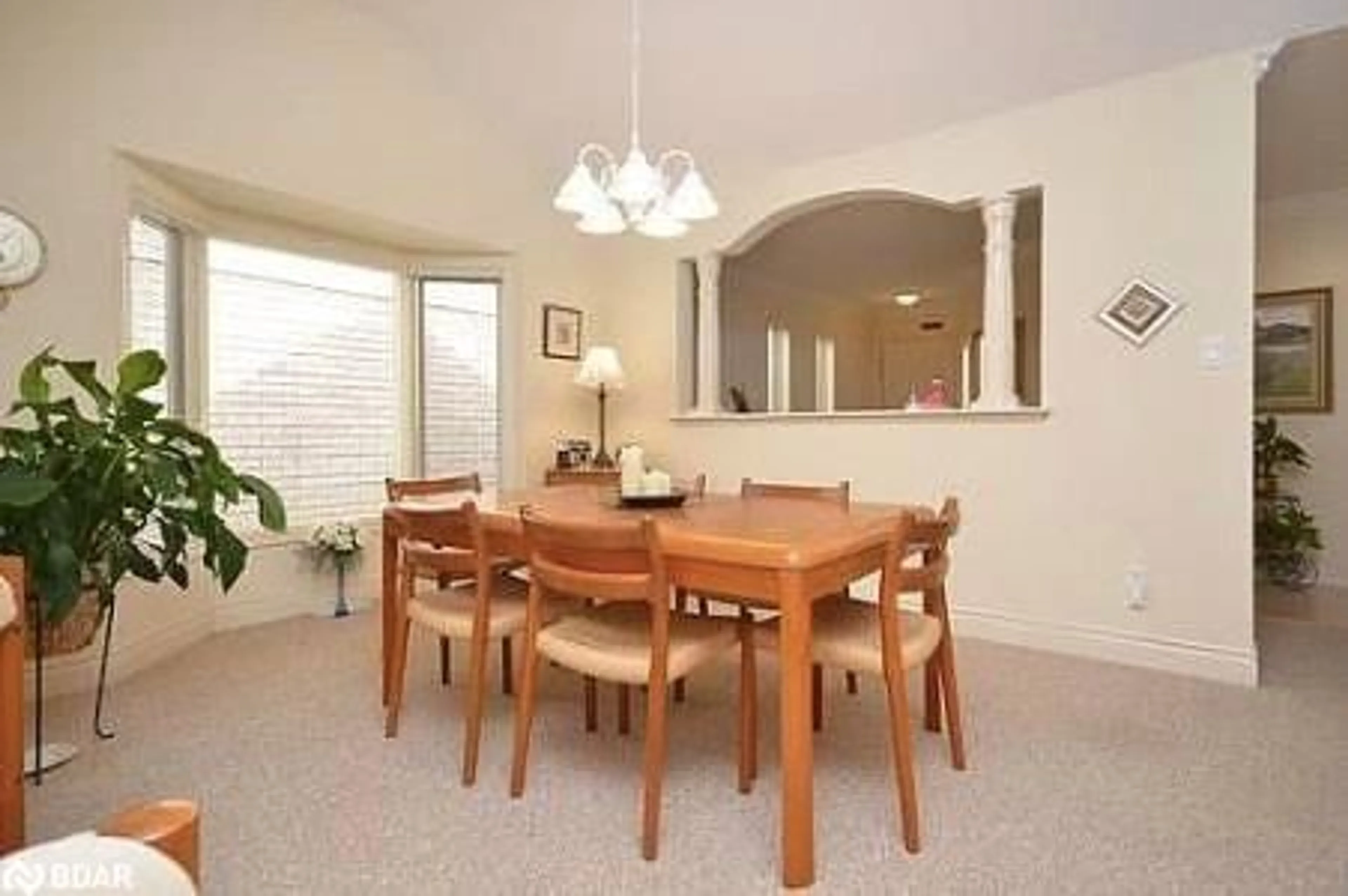 Dining room, wood floors, cottage for 150 Bella Vista Trail #28, Alliston Ontario L9R 2G8