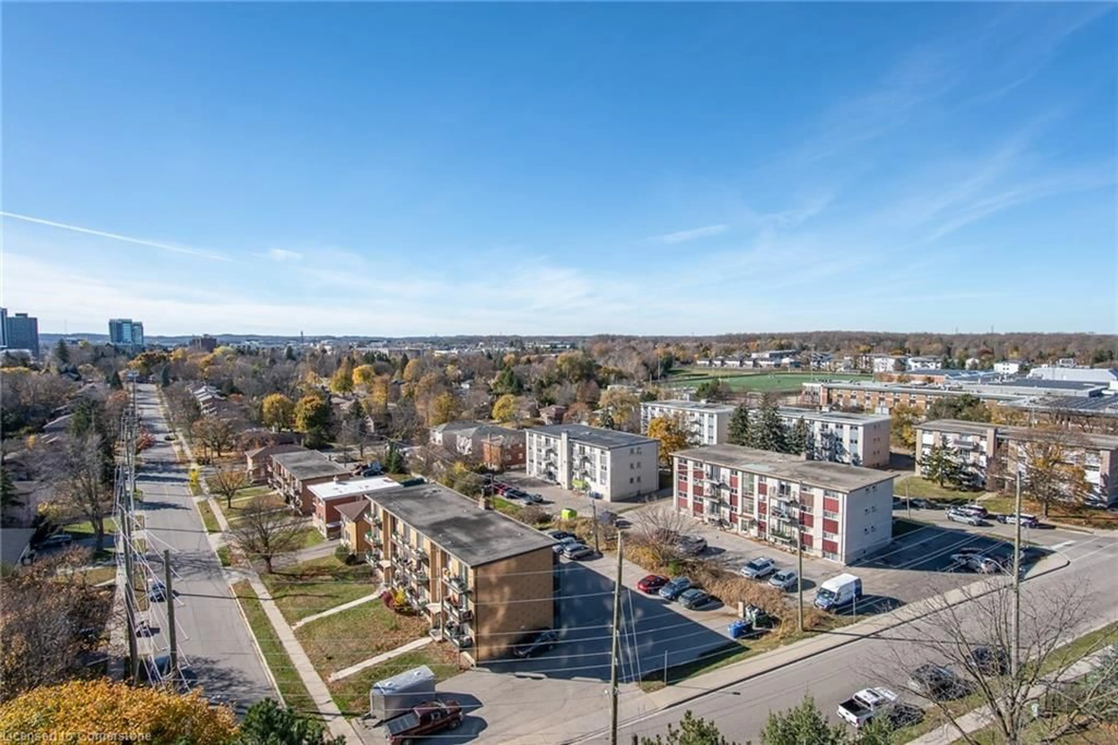 A pic from exterior of the house or condo, the street view for 375 King St #1006, Waterloo Ontario N2J 4L6