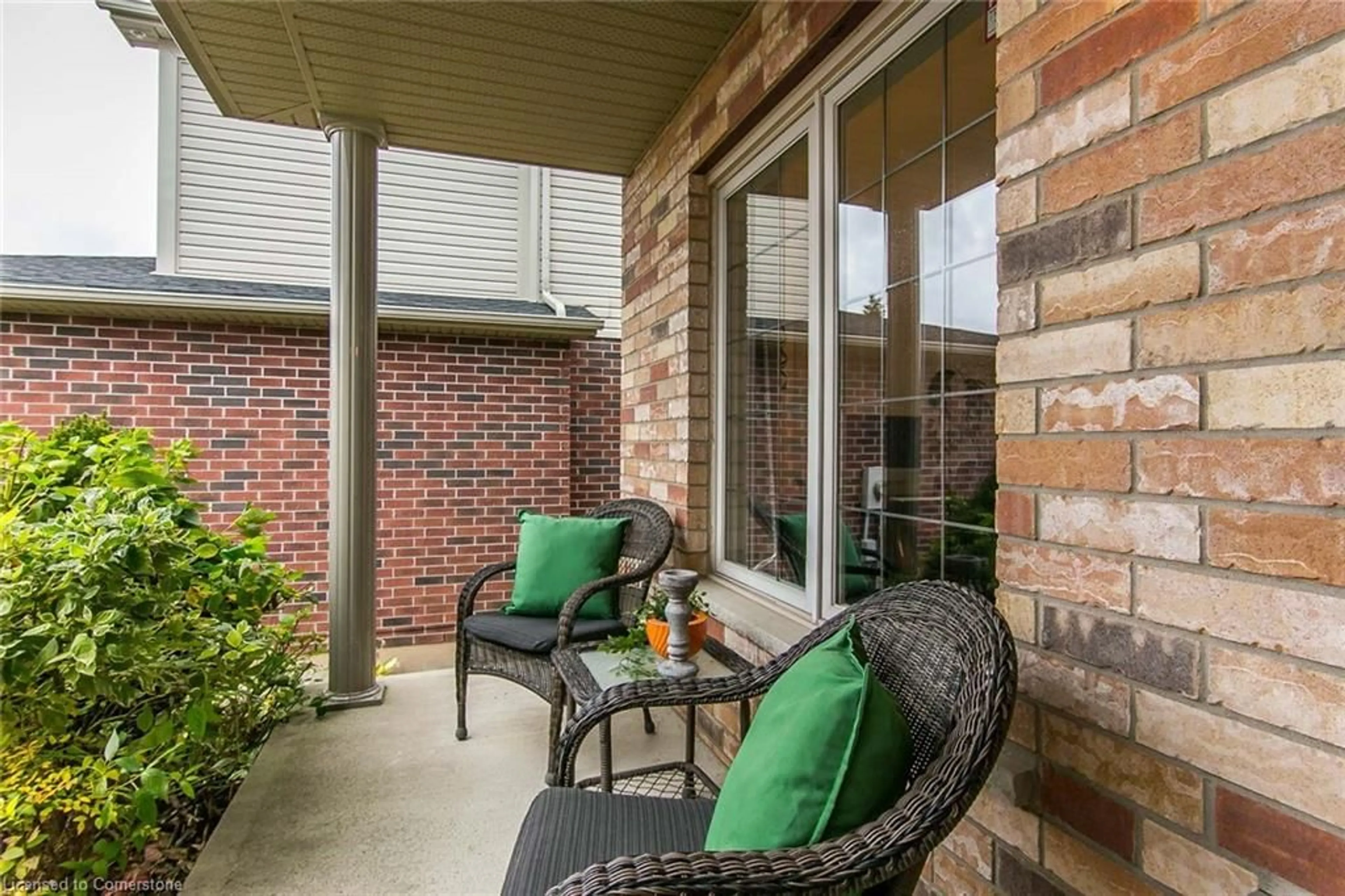 Patio, the fenced backyard for 206 Westhollow Crt, Waterloo Ontario N2T 3A1