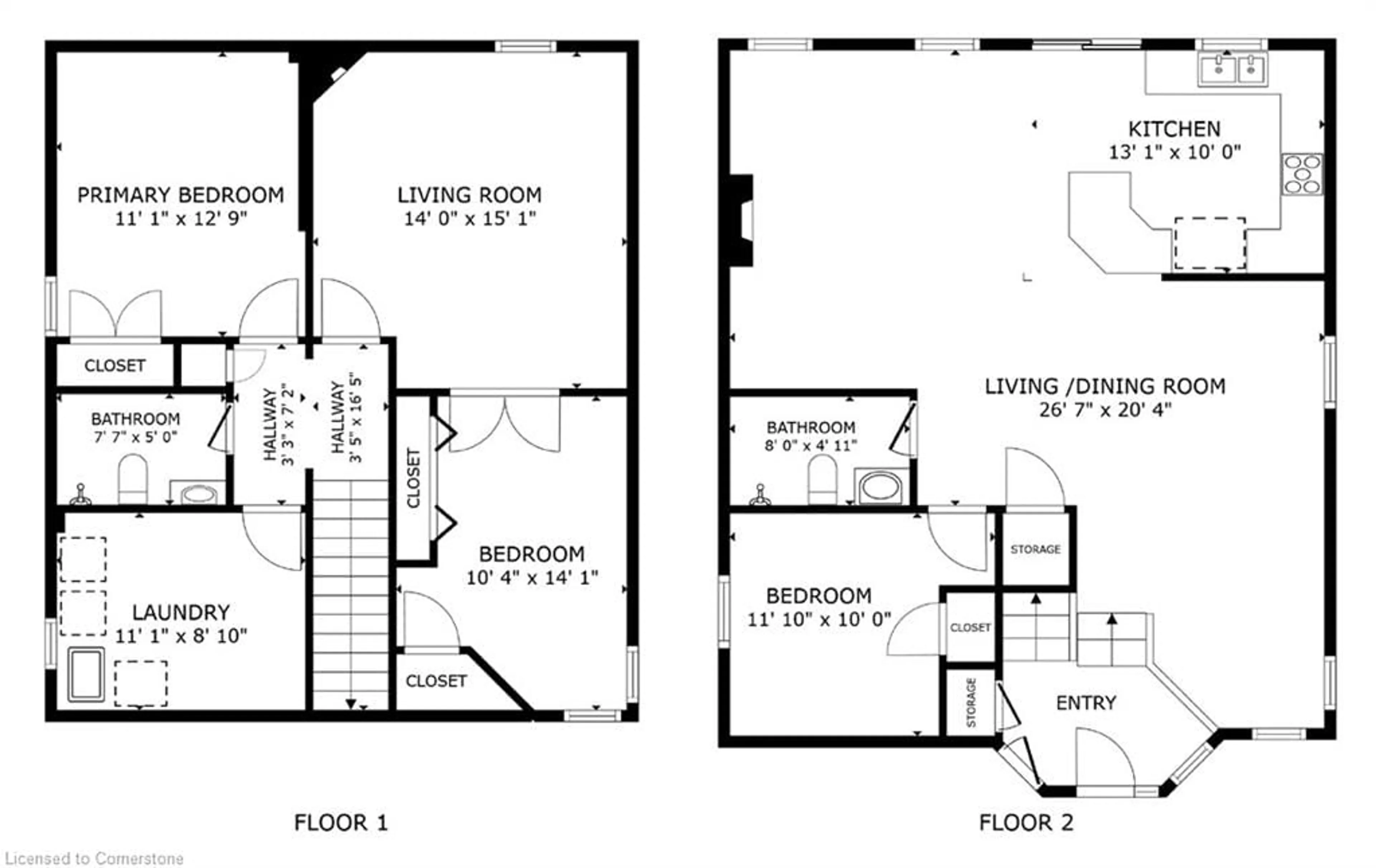 Floor plan for 128 Riley St, Waterdown Ontario L8B 0J7