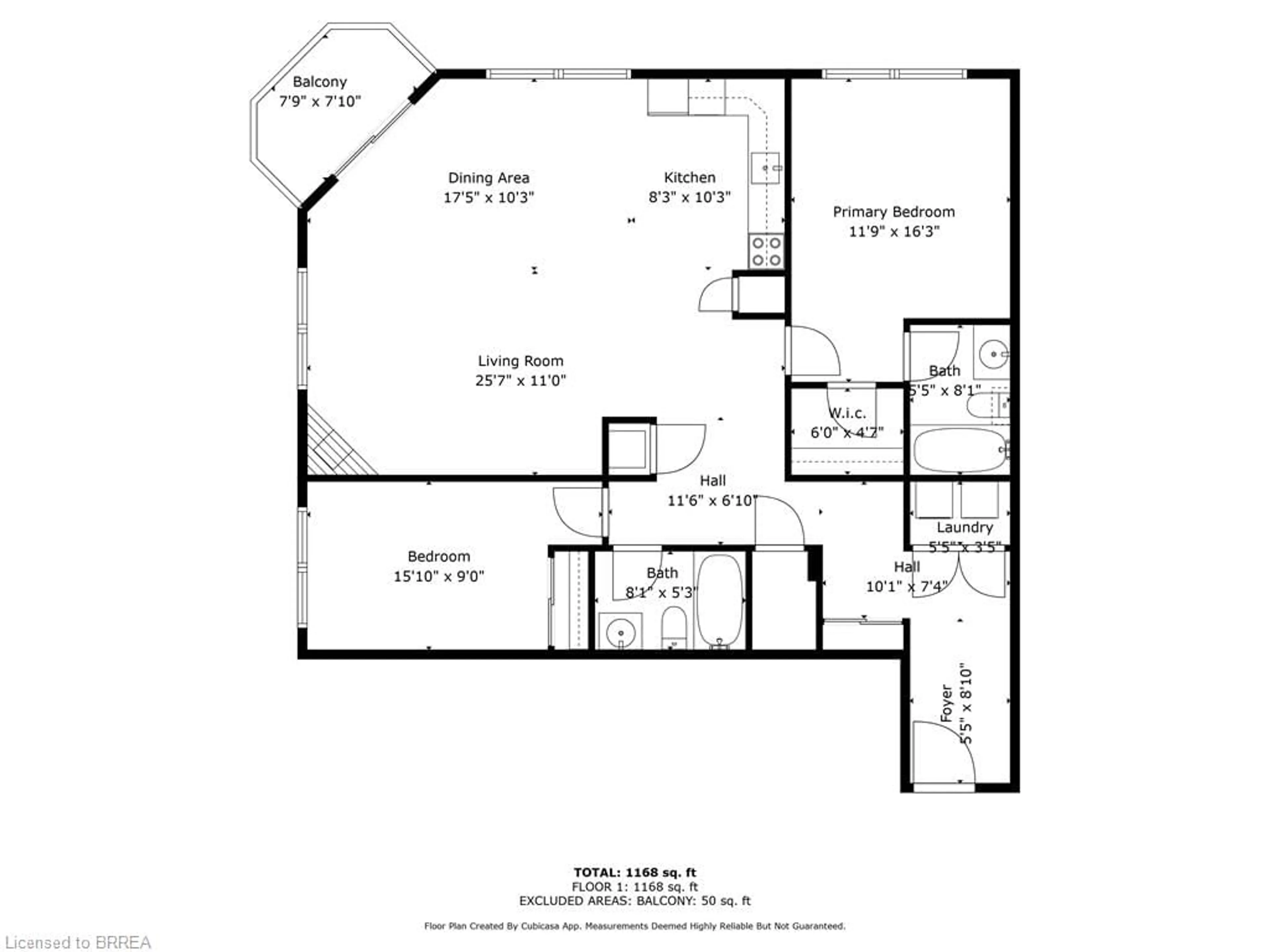 Floor plan for 255 Keats Way #104, Waterloo Ontario N2L 6N6