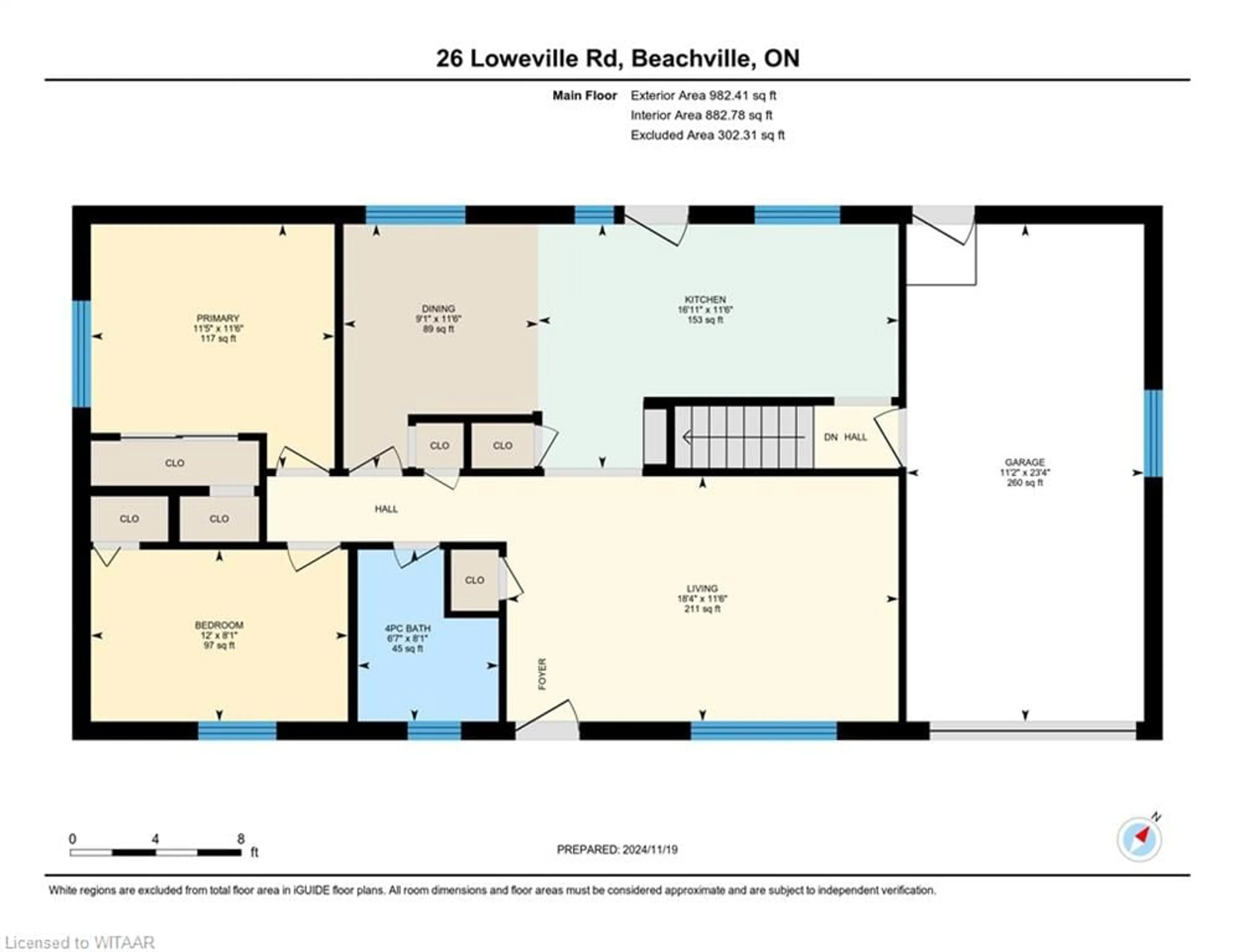 Floor plan for 26 Loweville Rd, Beachville Ontario N0J 1A0