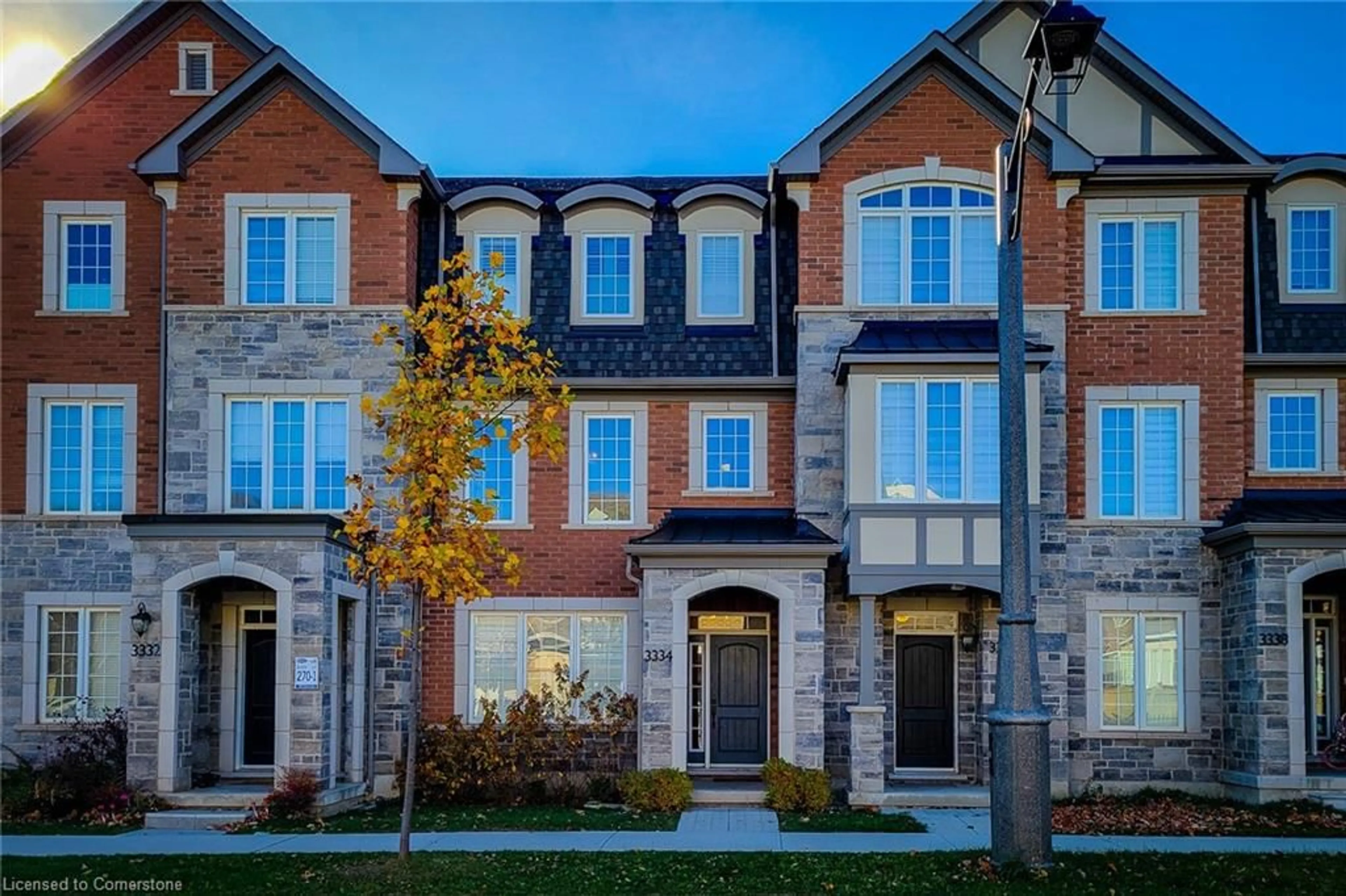 A pic from exterior of the house or condo, the street view for 3334 Erasmum St, Oakville Ontario L6M 1S3