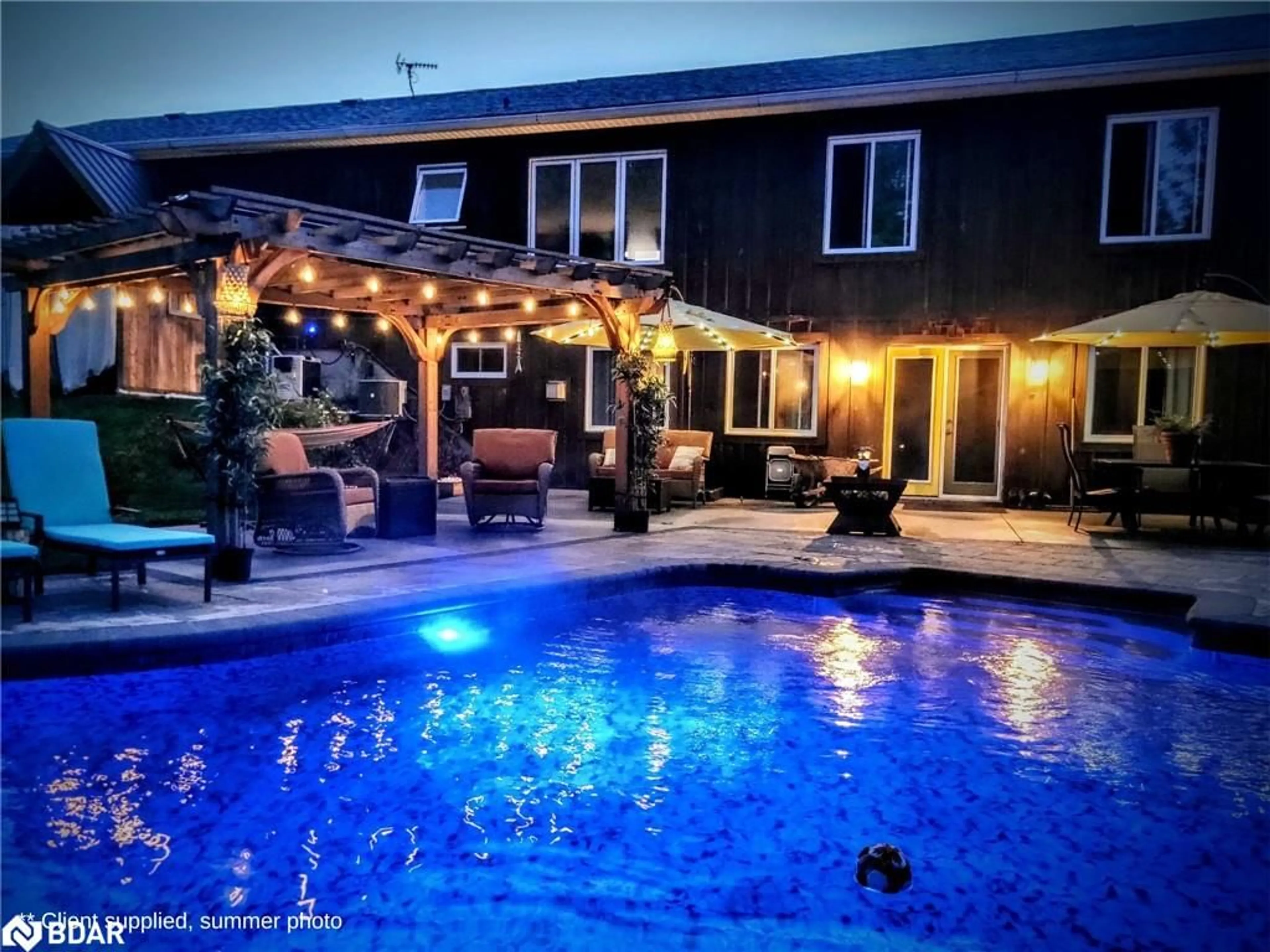 Indoor or outdoor pool for 4193 Hogback Rd, Glencairn Ontario L0M 1K0