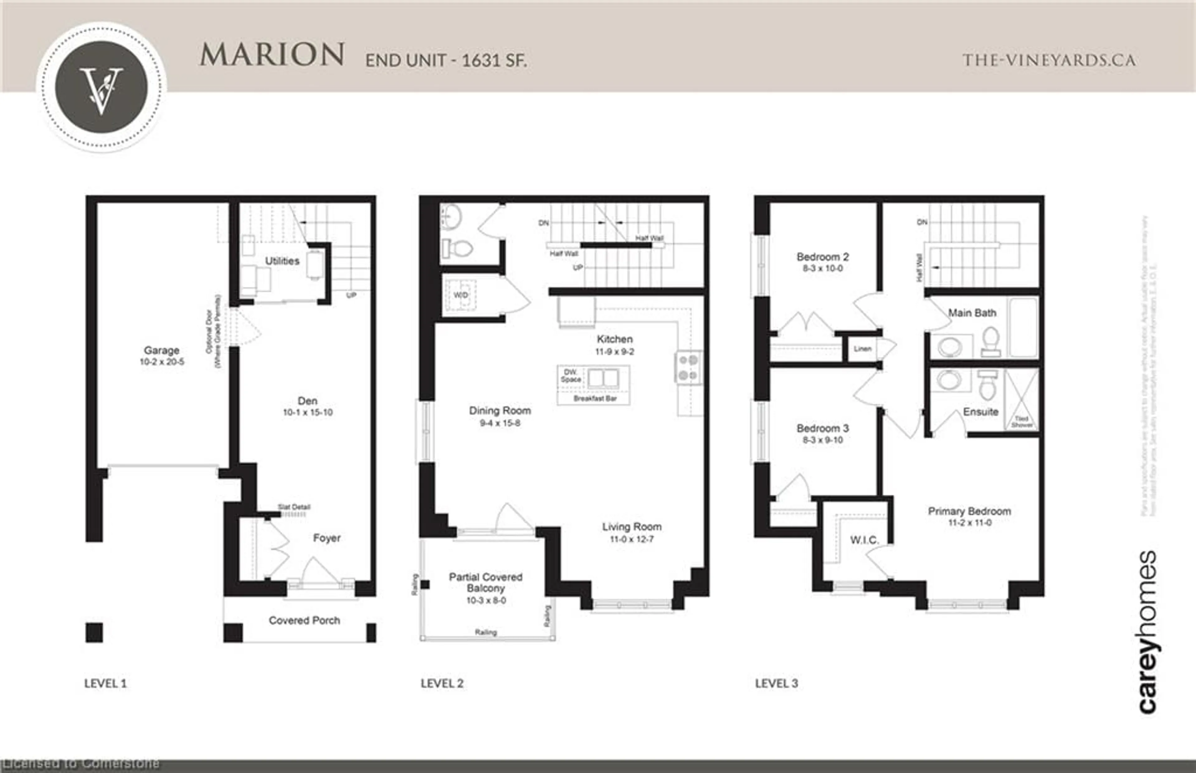 Floor plan for 143 Elgin St #LOT 86, Cambridge Ontario N1R 0E1