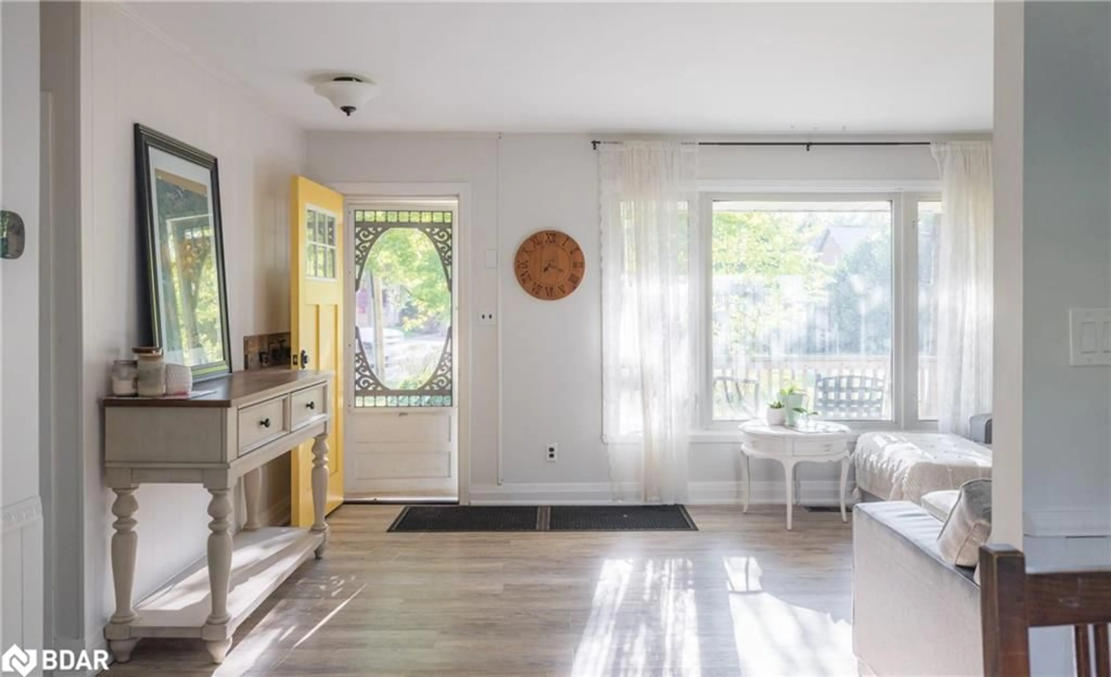 Indoor entryway, wood floors for 47 Lakeshore Rd, Guthrie Ontario L0L 2E0