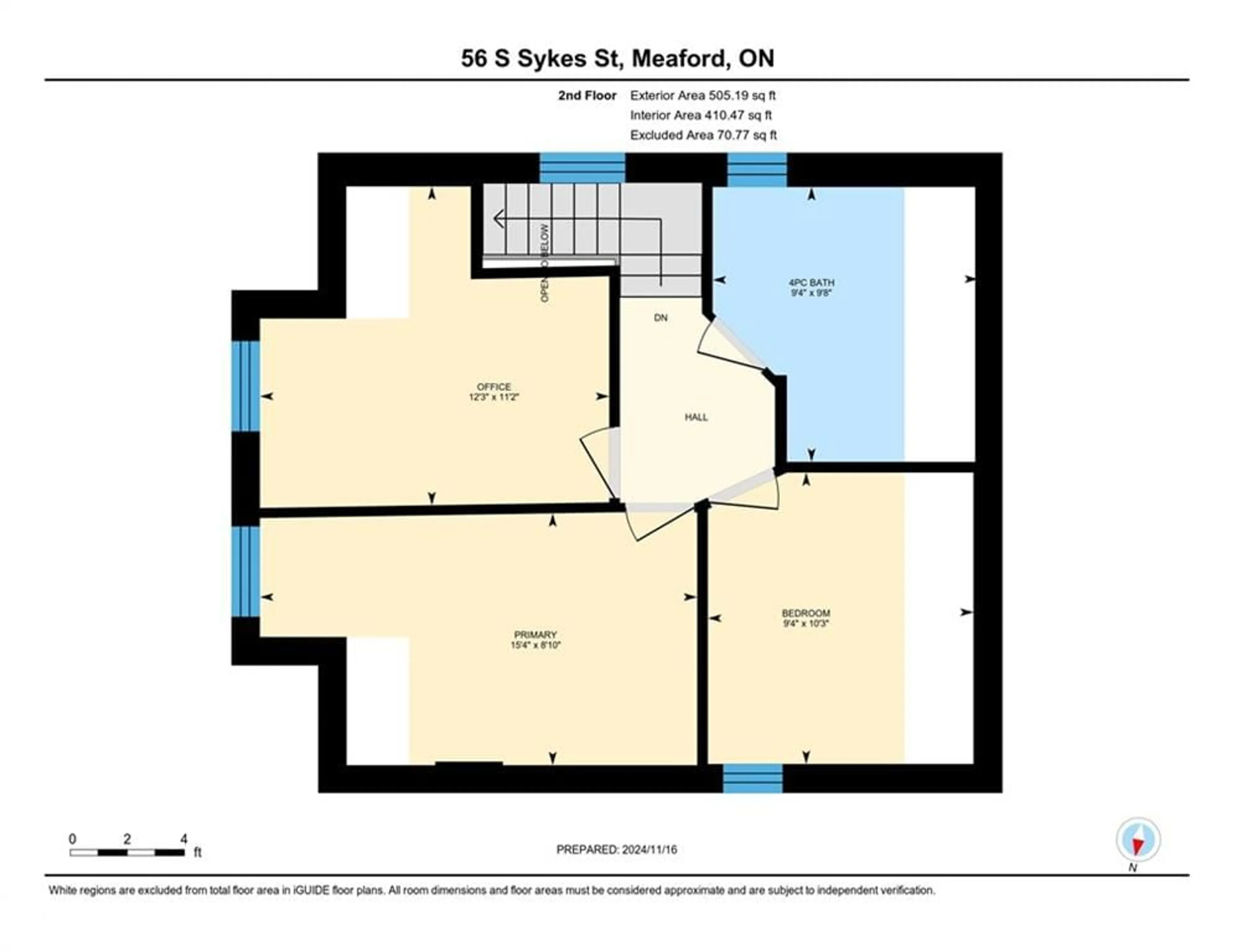 Floor plan for 56 Sykes St, Meaford Ontario N4L 1E3
