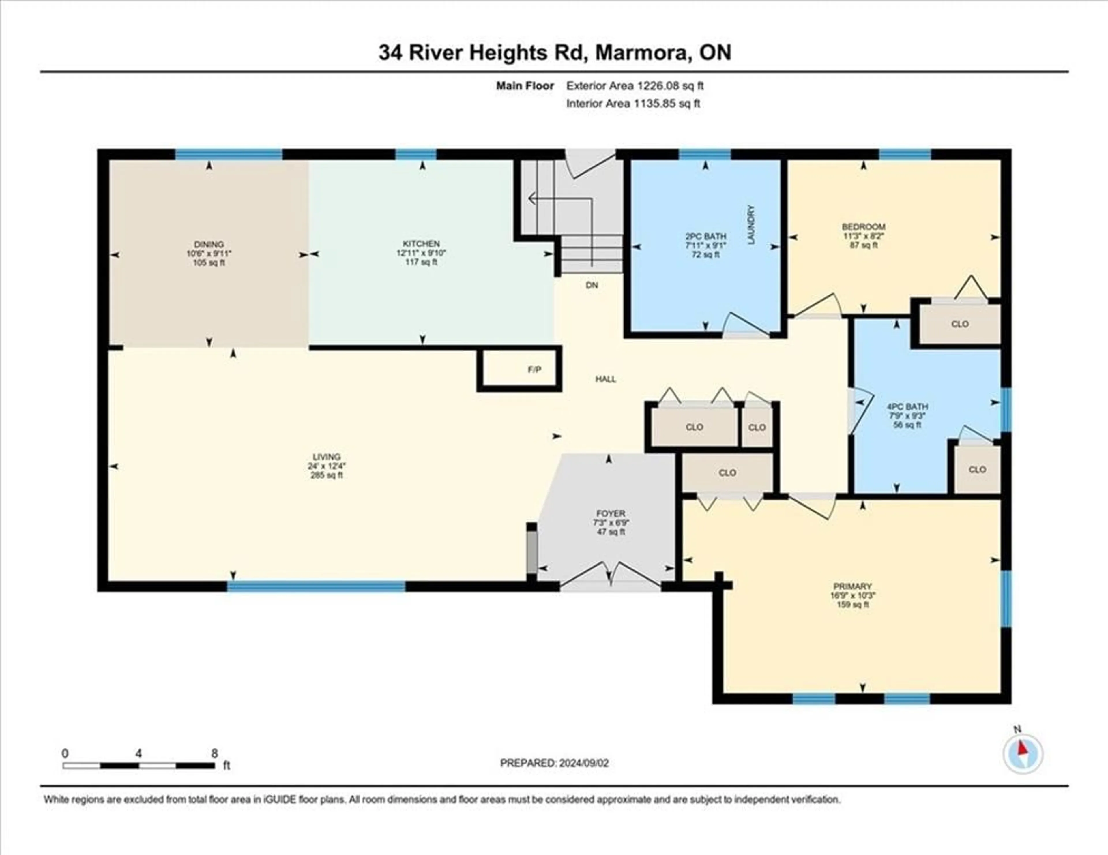 Floor plan for 34 River Heights Rd, Marmora Ontario K0K 2M0