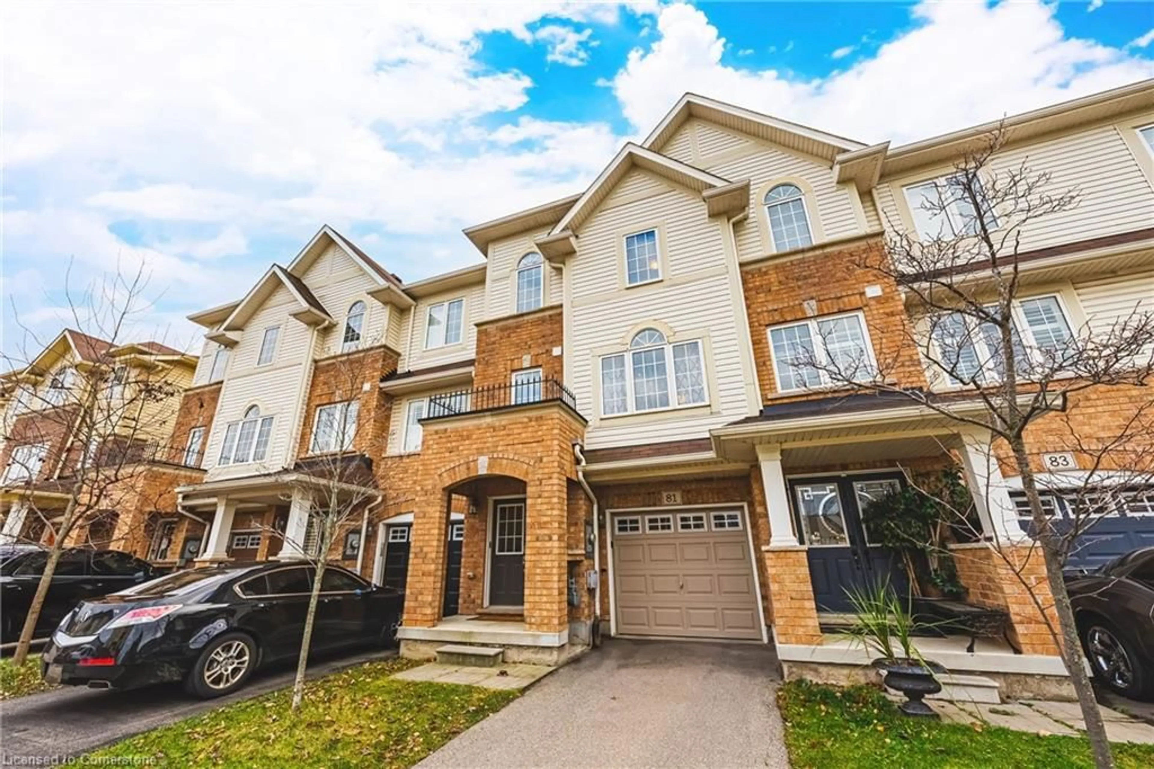 A pic from exterior of the house or condo, the street view for 81 Mayland Trail, Stoney Creek Ontario L8J 0G4