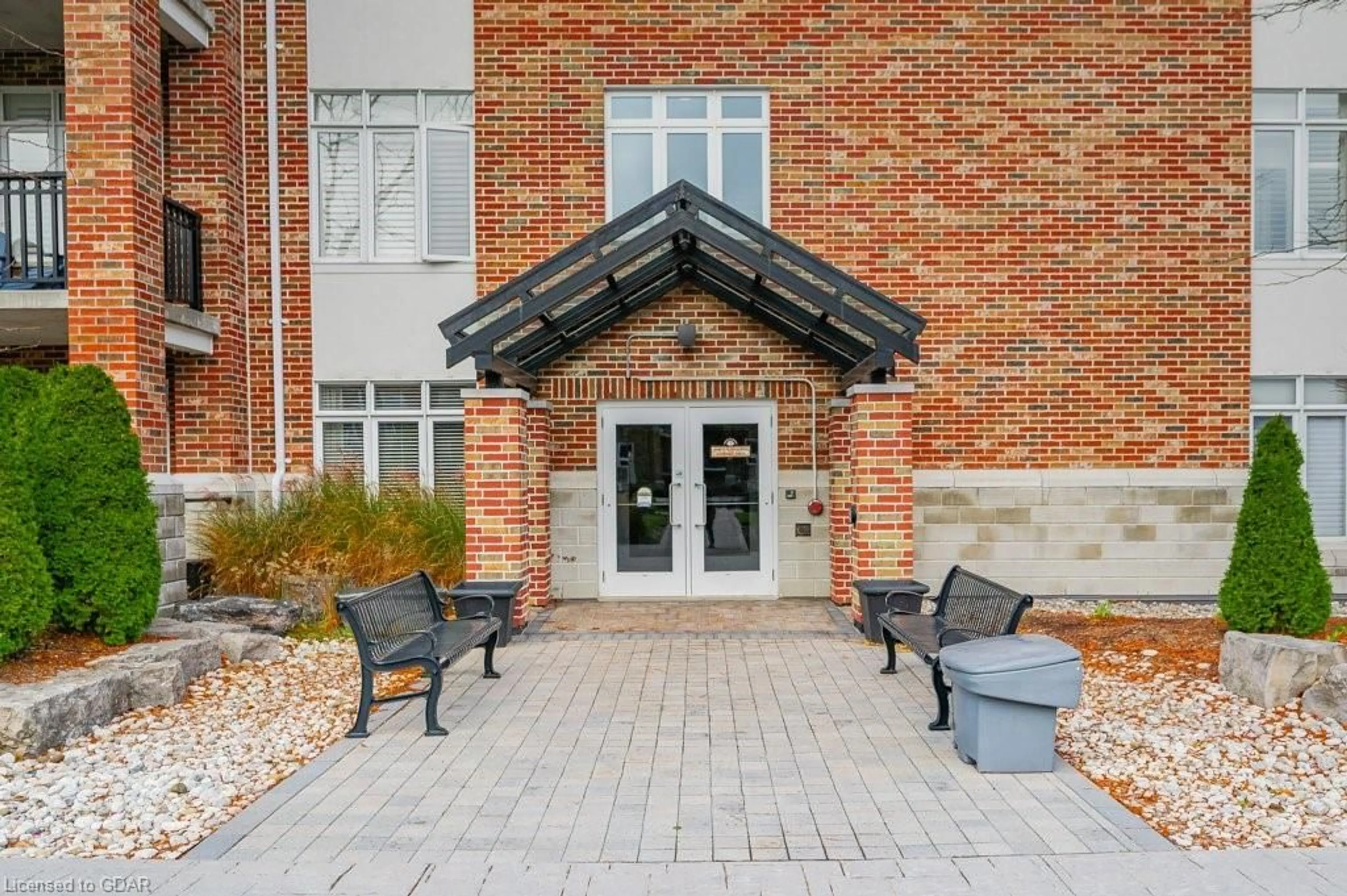 Patio, the front or back of building for 65 Bayberry Dr Dr #C305, Guelph Ontario N1G 5K8